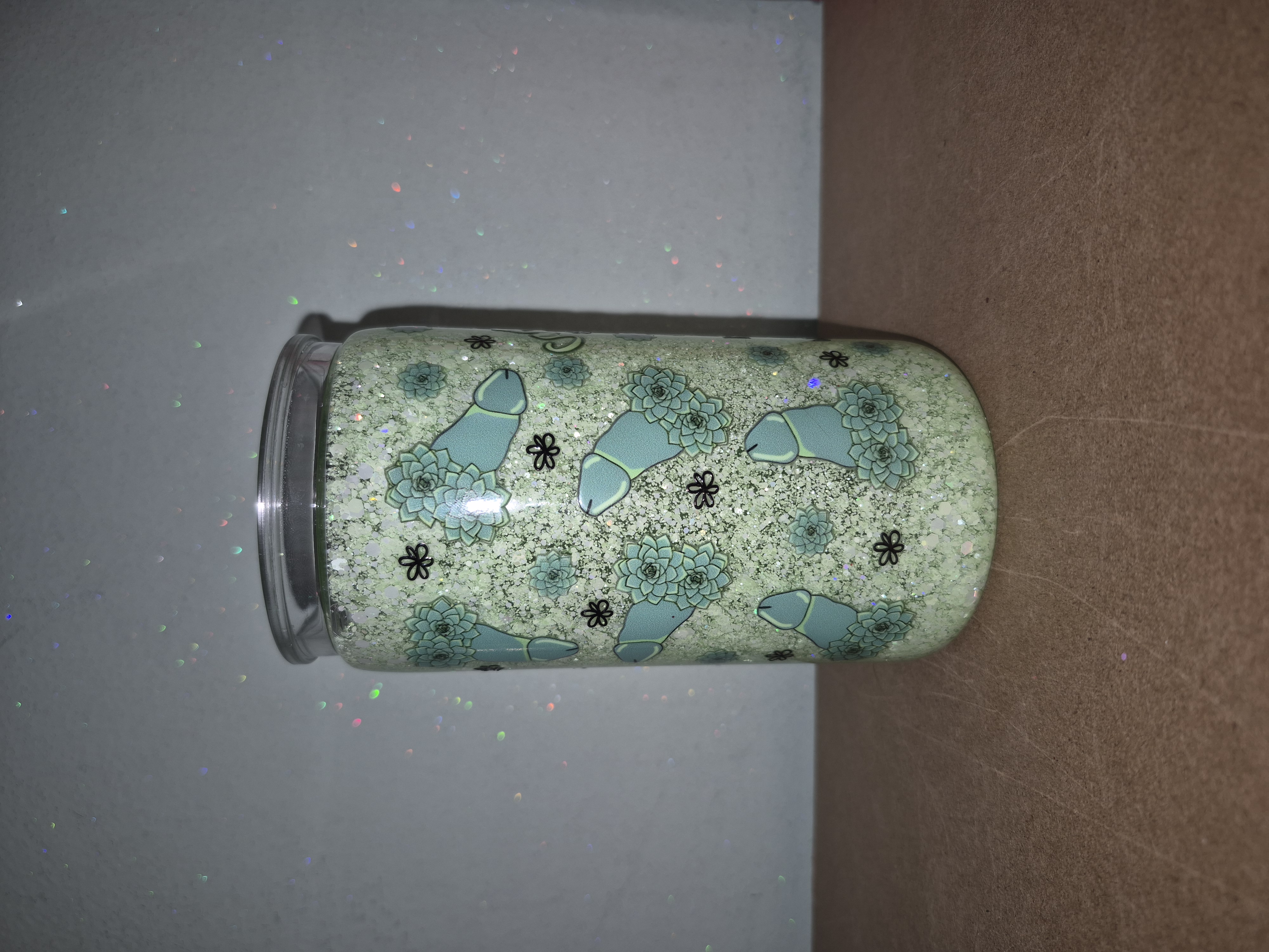 Cactus Expert Snowglobe Tumbler