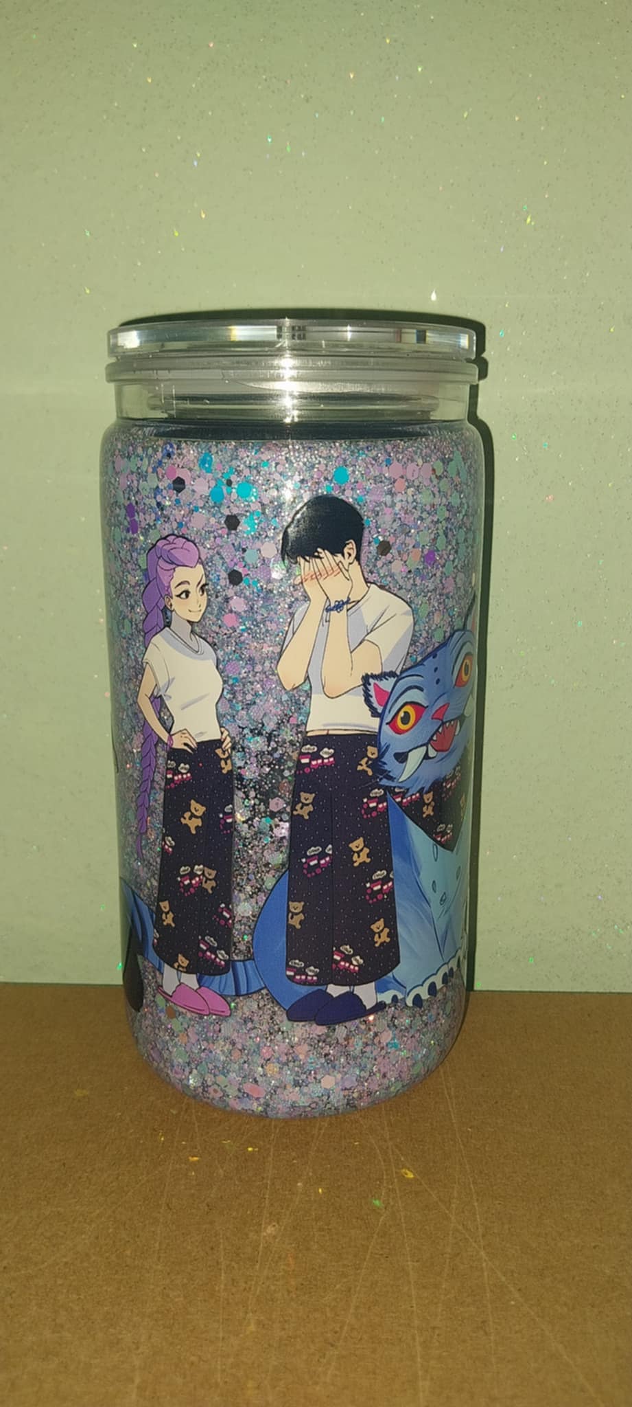 Kpop Demon Hunters Snowglobe Tumbler