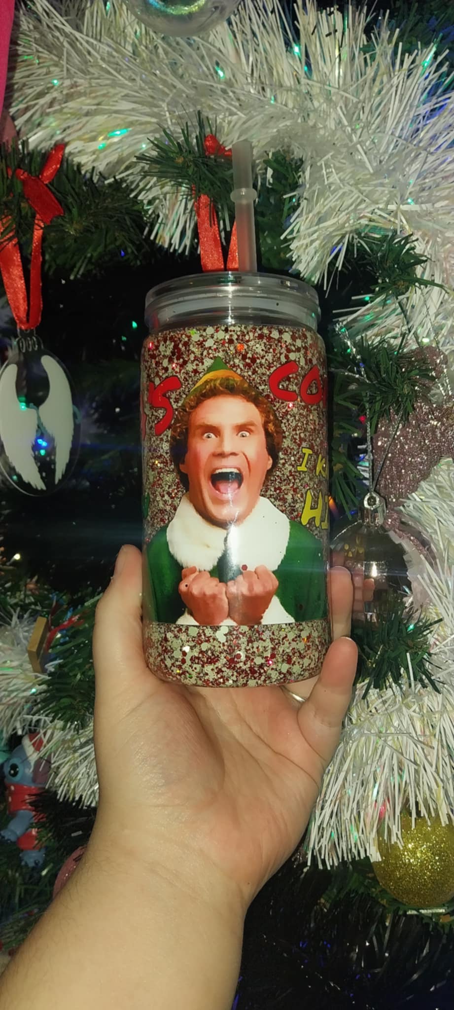 Elf Snowglobe Tumbler