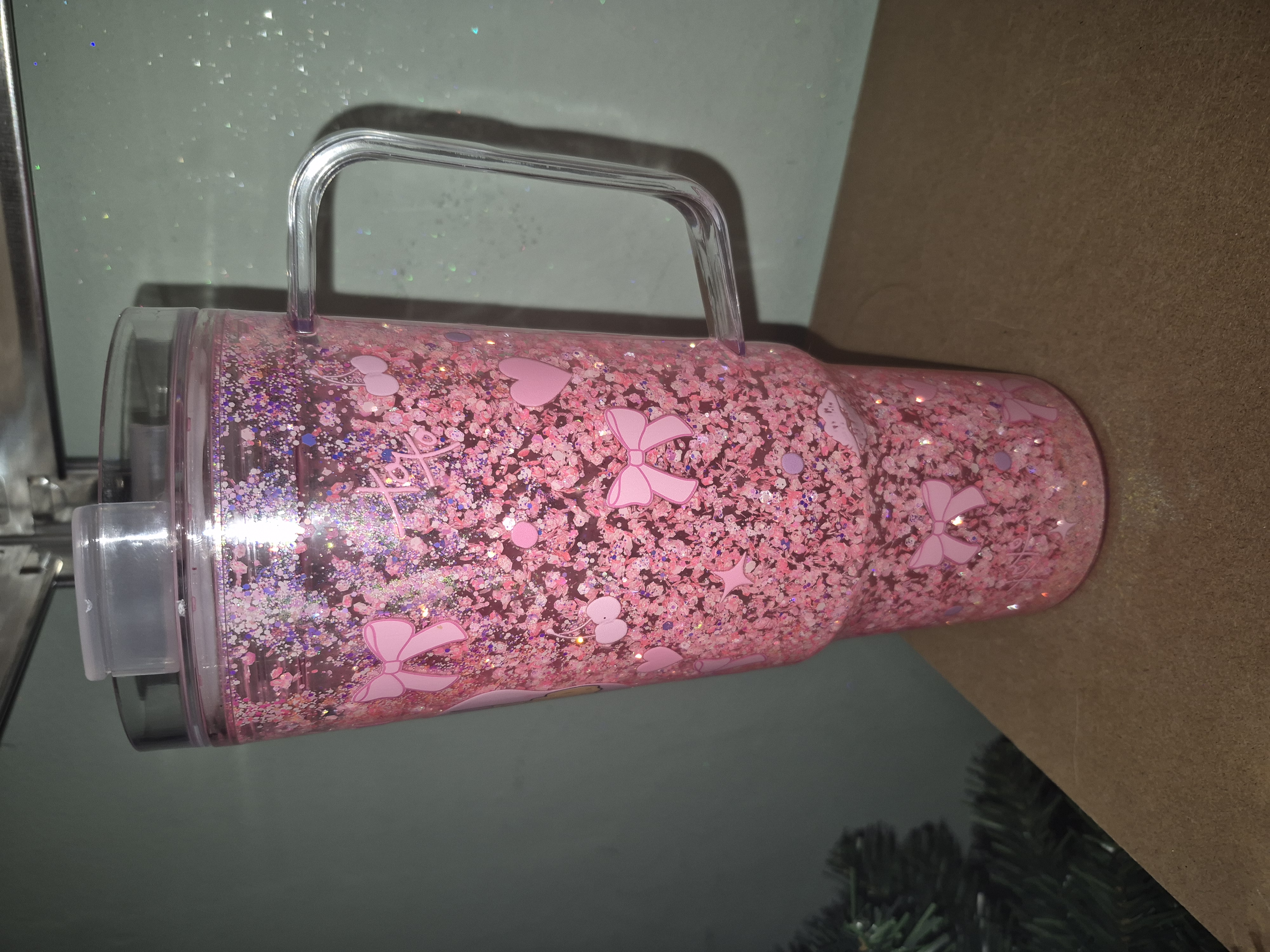 Bitch Please 40oz Snowglobe Tumbler