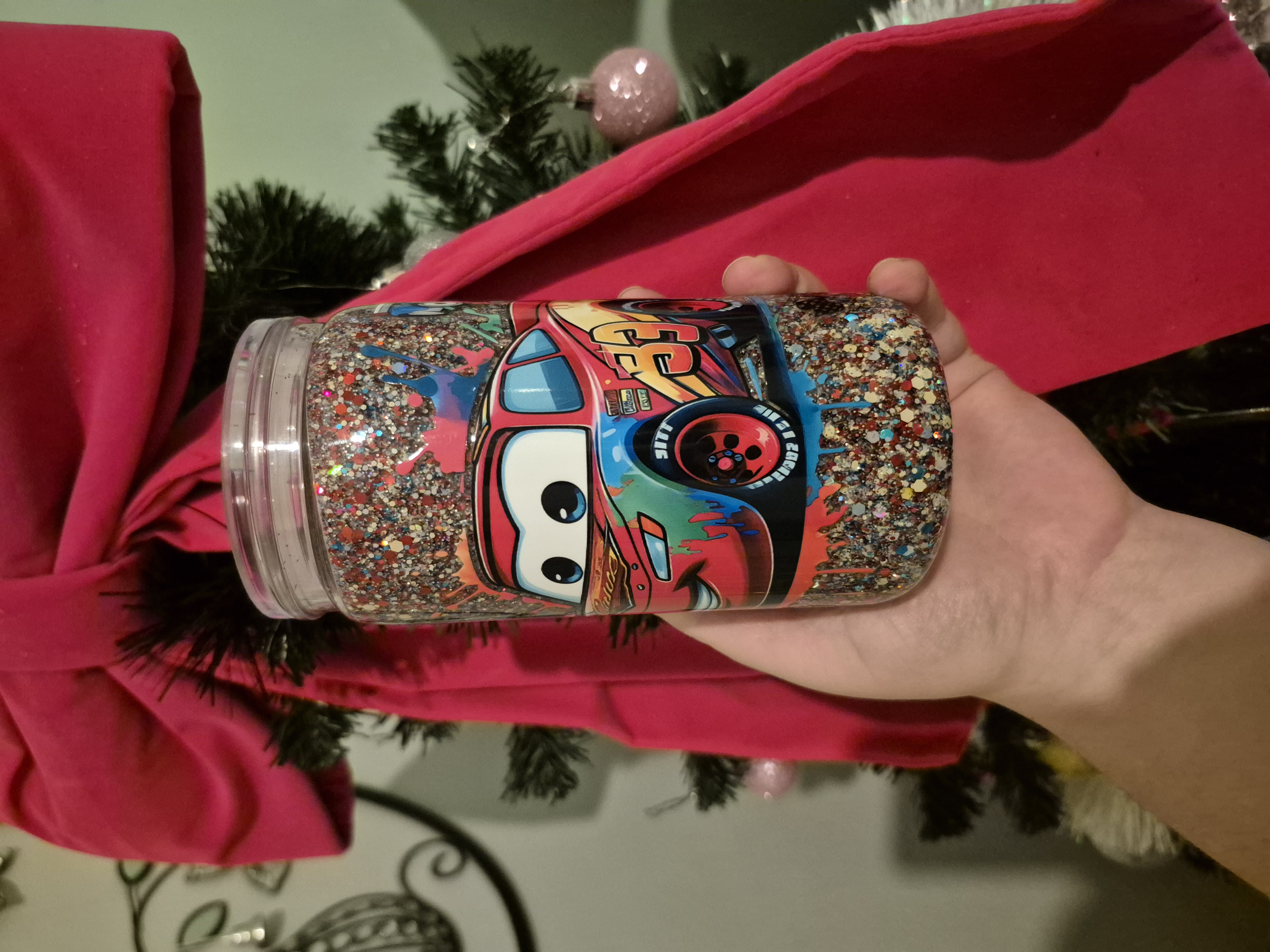 16oz Snowglobe Tumbler