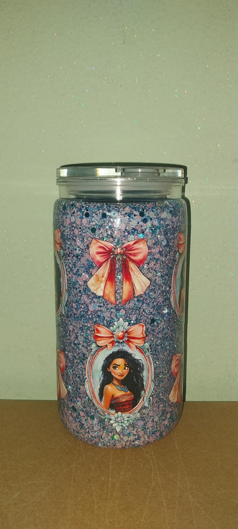 Moana Snowglobe Tumbler