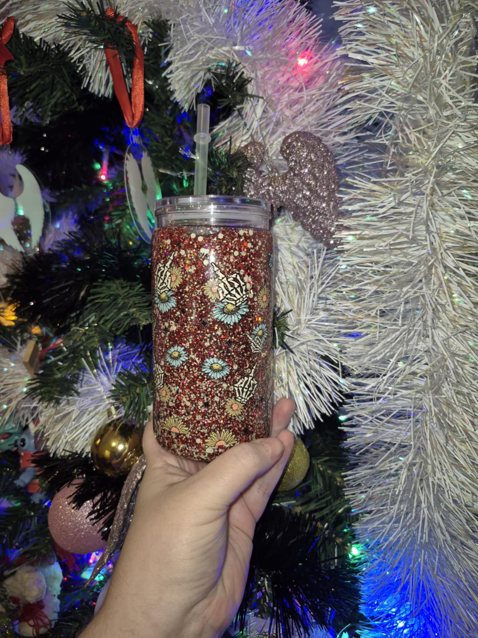 Sweary christmas snowglobe