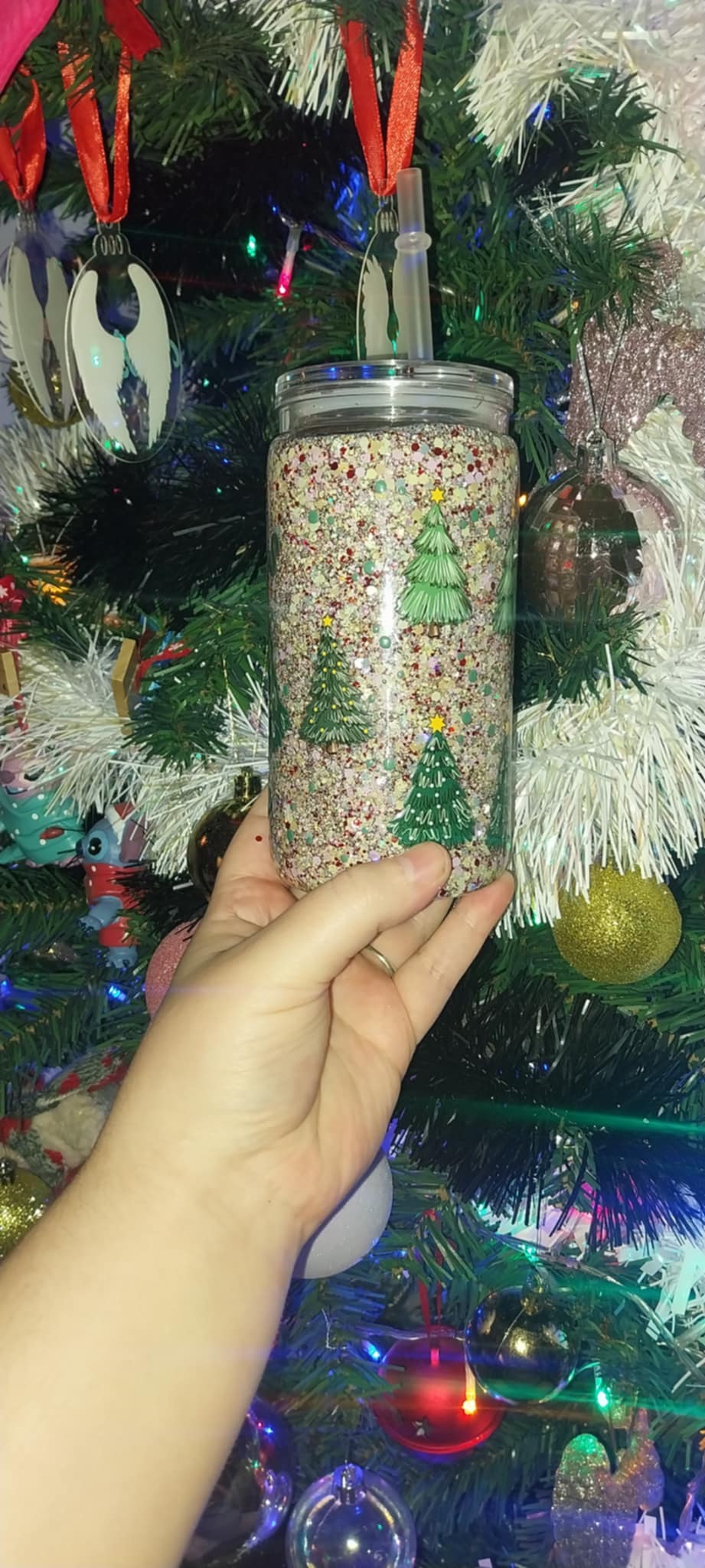 Put Your Balls All Over Me Snowglobe Tumbler