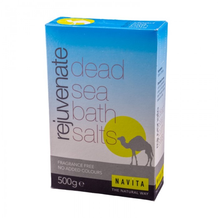 NAVITA REJUVENATE DEAD SEA BATH SALTS 500G