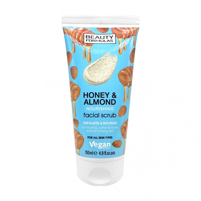 BF FACIAL SCRUB 150ML NOURISHING HONEY & ALMOND