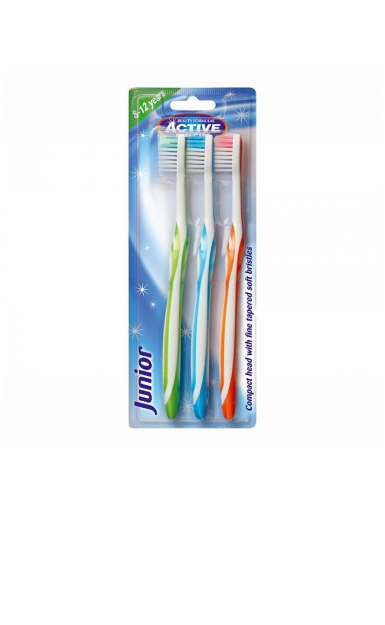 Active Toothbrush Junior 8-12 Years 3pk