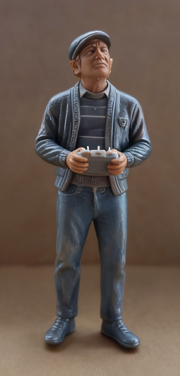 Radio Control Plane Enthusiast Figure G Scale & LGB