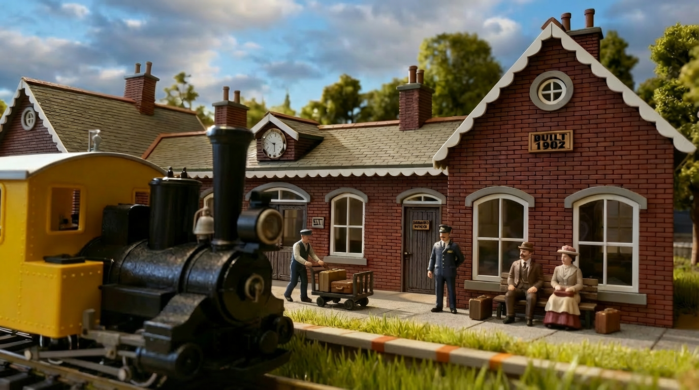 Bramblecourt Station G Scale & LGB