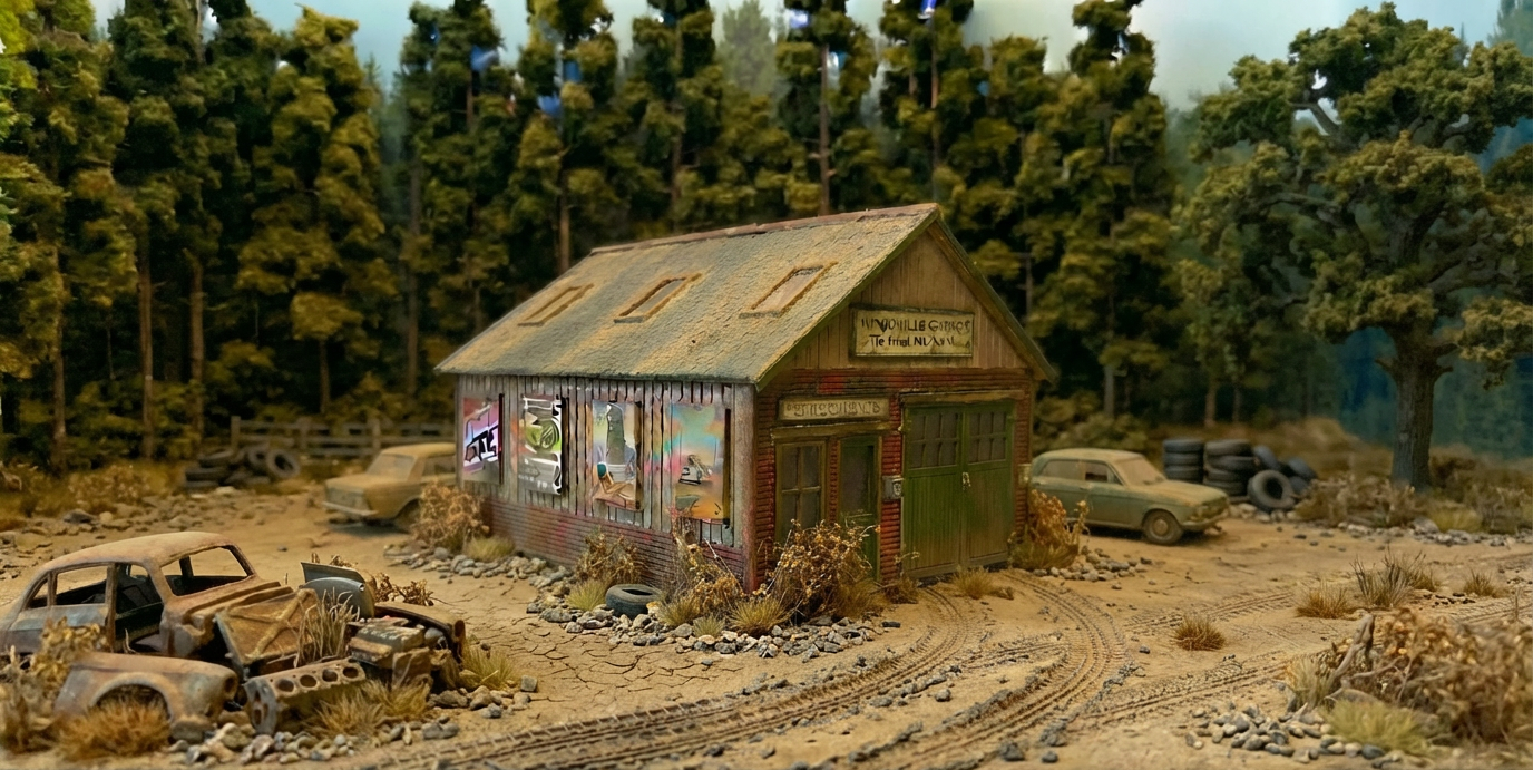 Woodville Garage G Scale & LGB