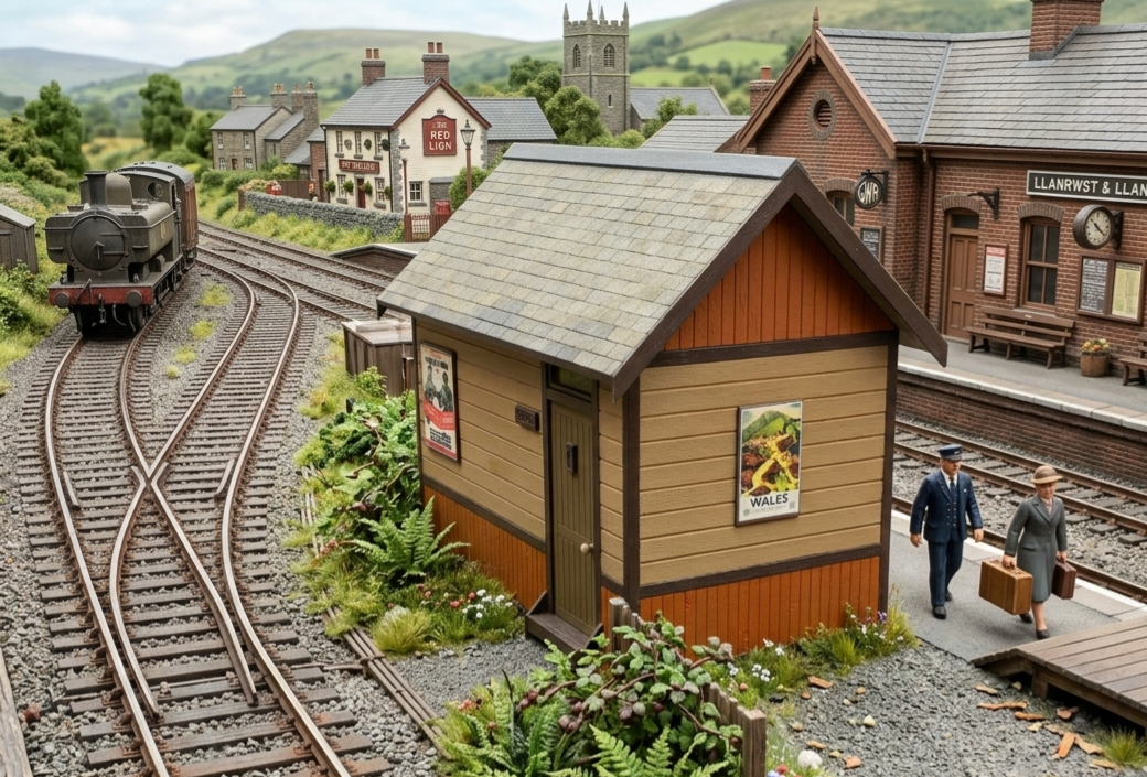 Toilet Block 16mm Scale