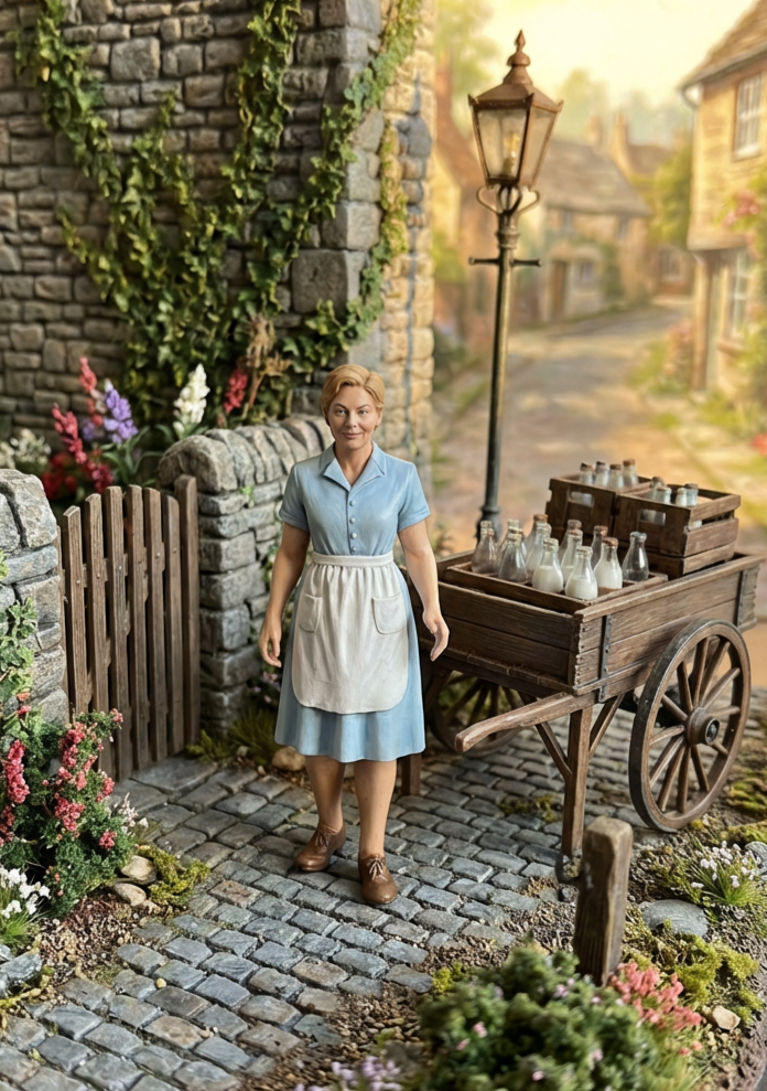 Milk Lady Figure G Scale & LGB