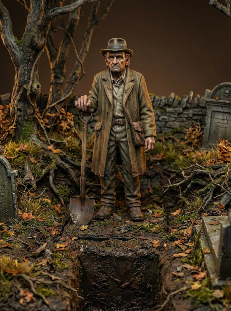 Grave Digger Figure G Scale & LGB