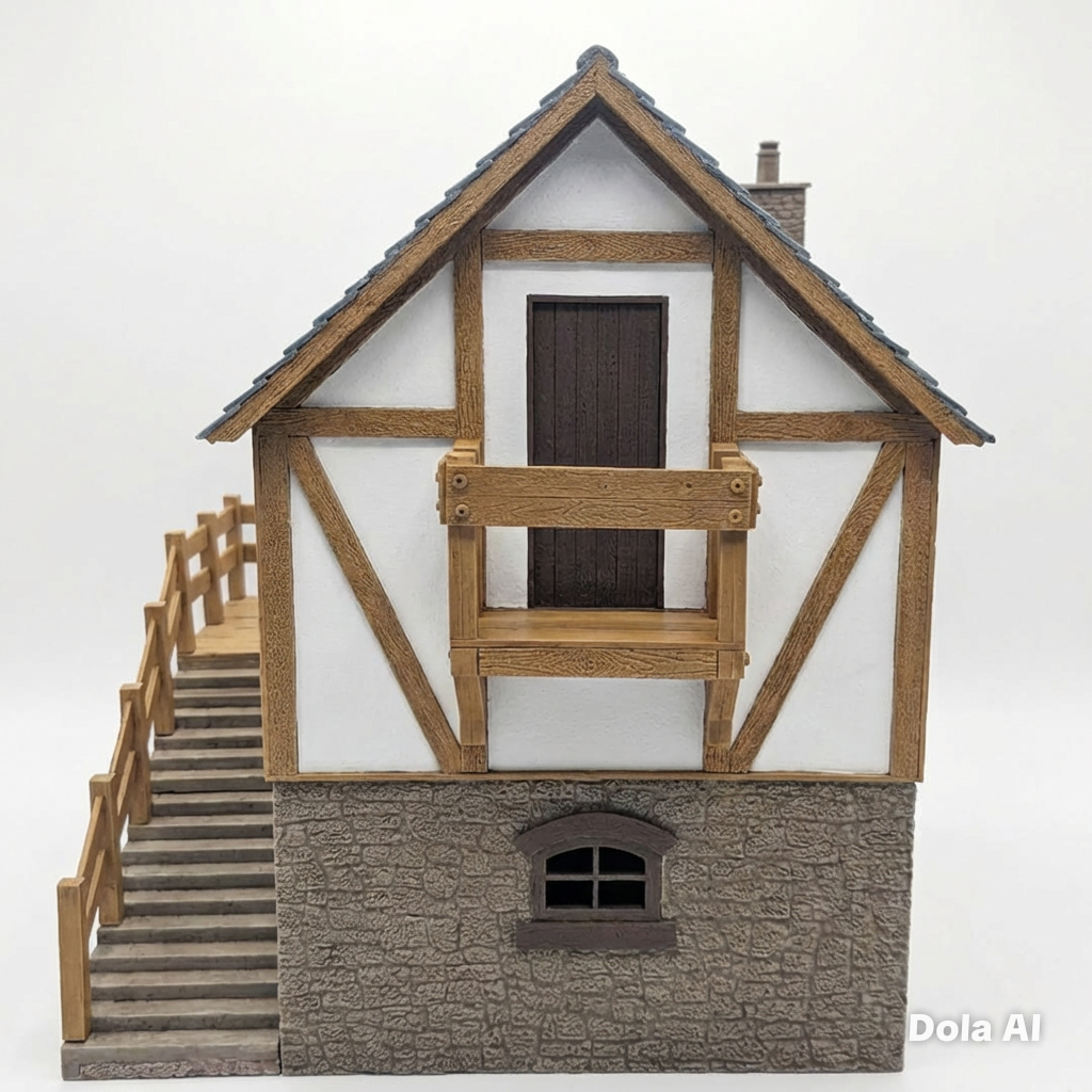 The Old Mill House 16mm Scale