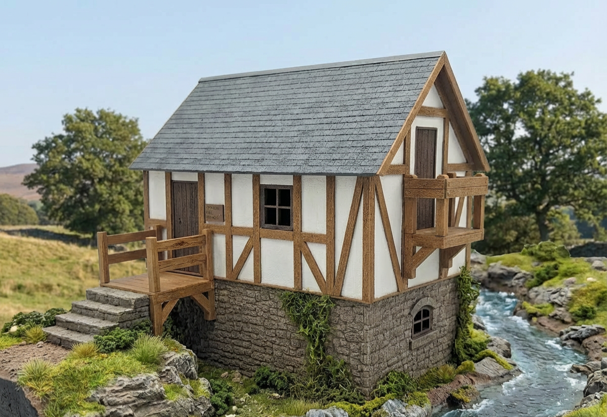 The Old Mill House 16mm Scale