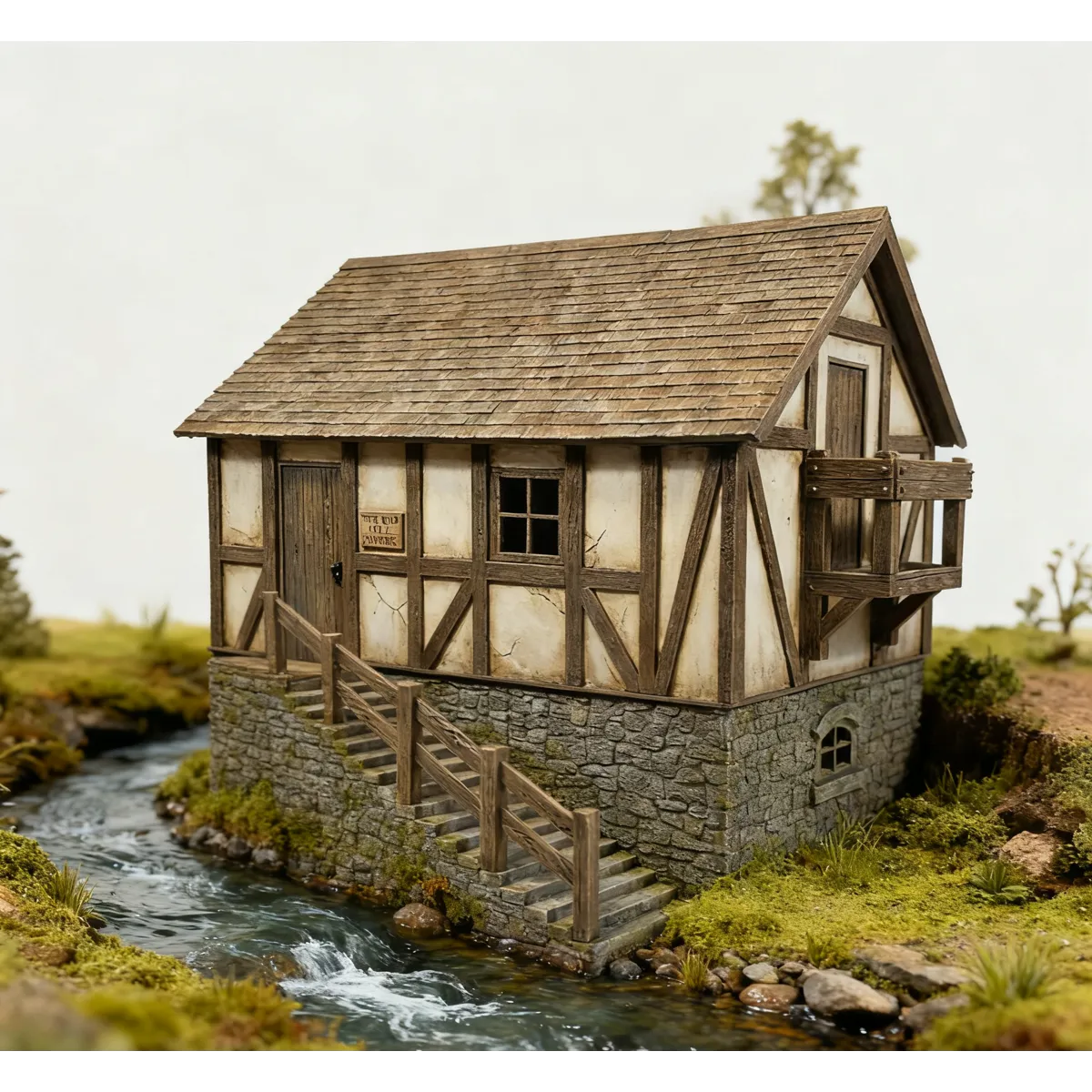 The Old Mill House 16mm Scale