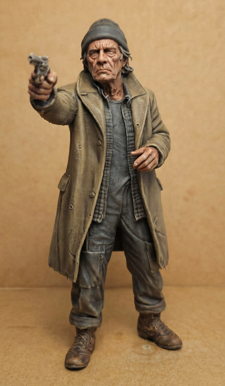 At Gun Point Figure 16mm Scale