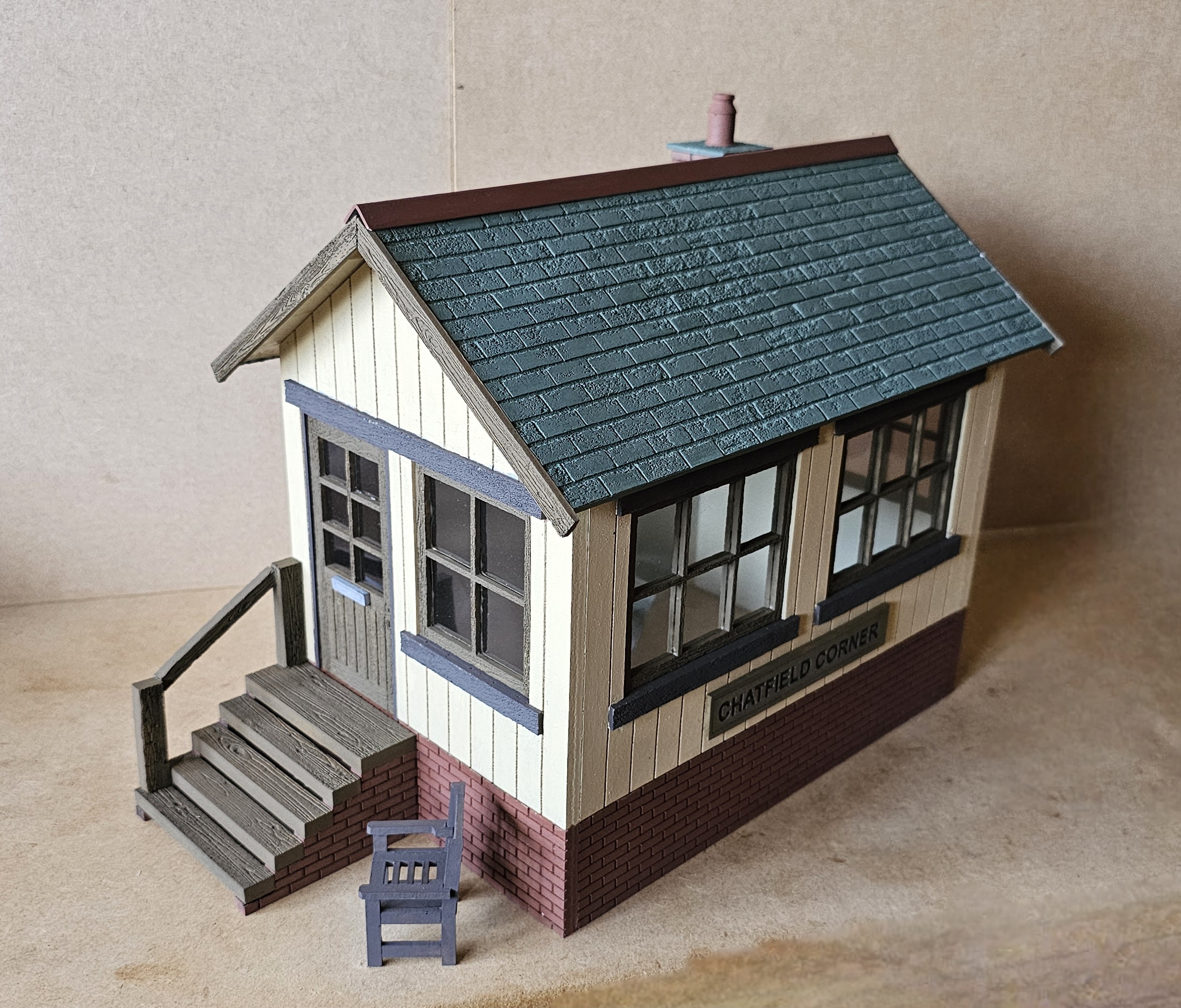 Chatfield Corner Signal Box 16mm Scale