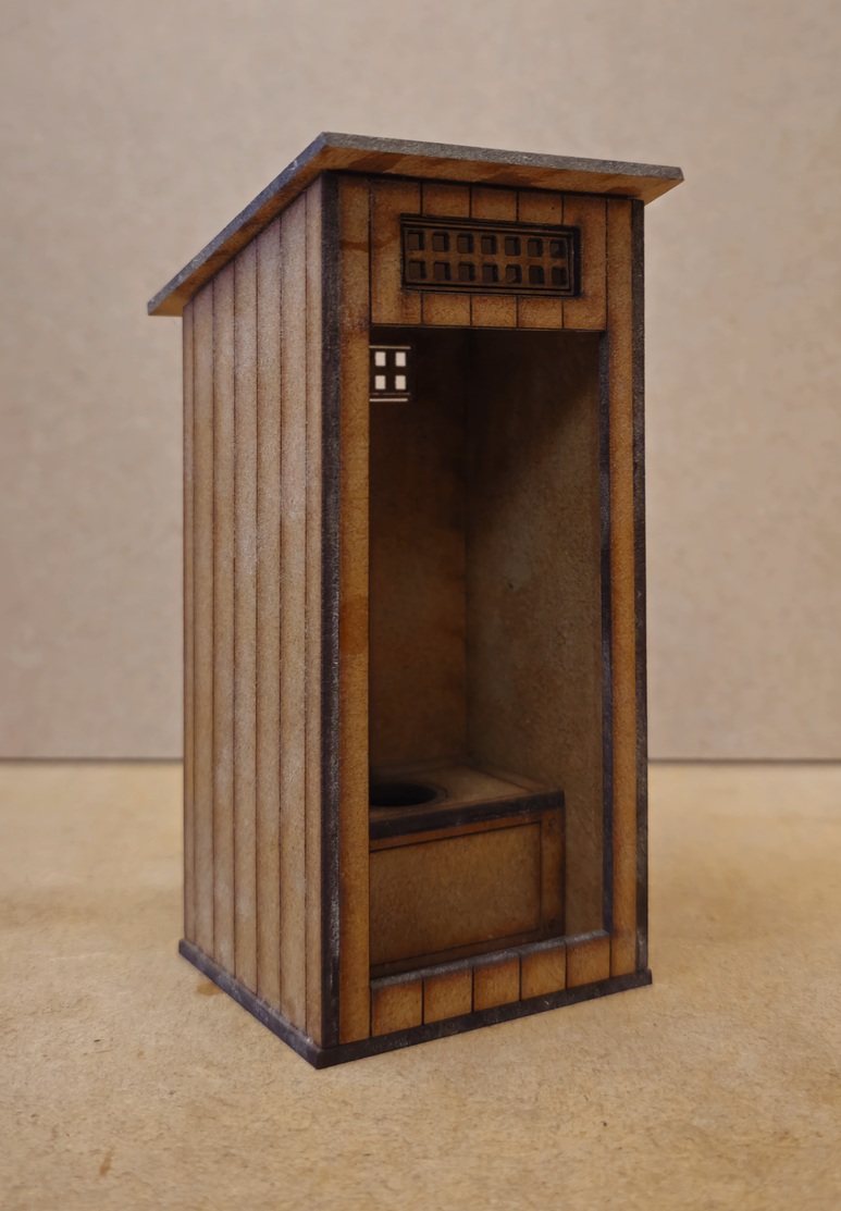 Outhouse 16mm Scale