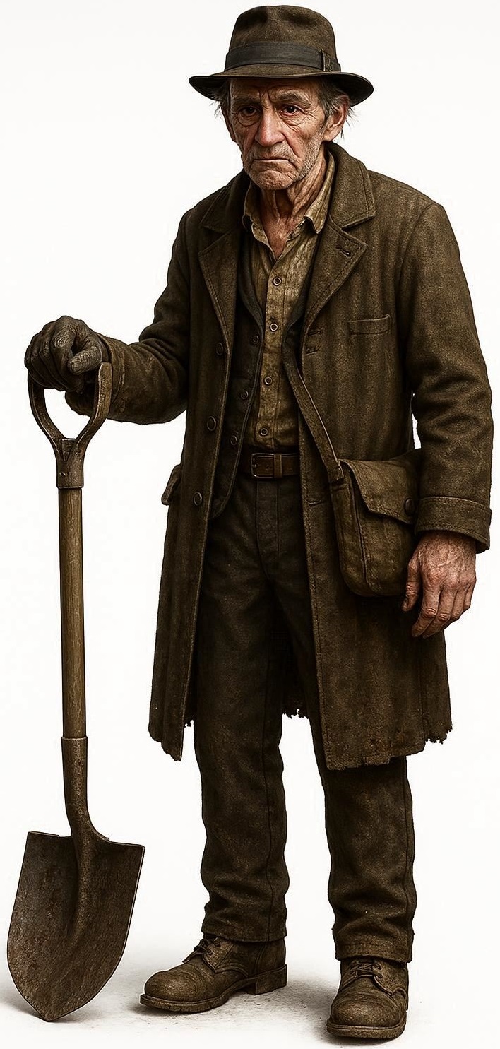 Grave Digger Figure 16mm Scale