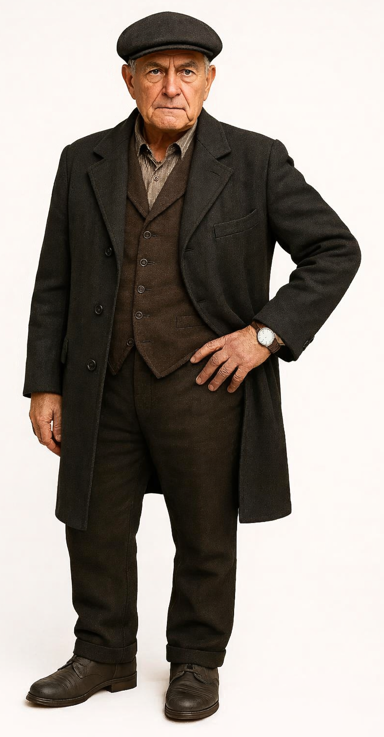 Coal Merchant Boss Figure 16mm Scale