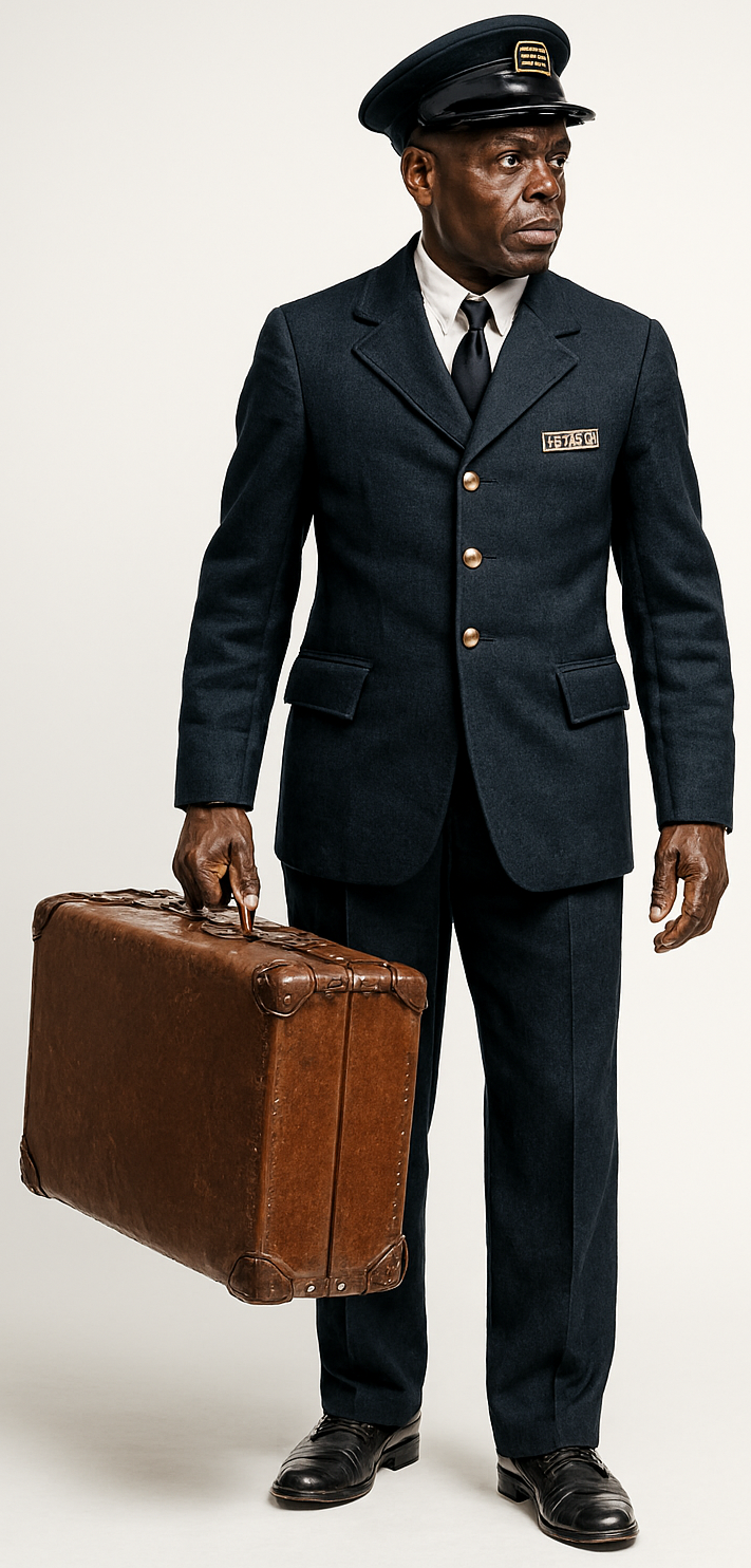 Luggage Porter Figure G Scale & LGB