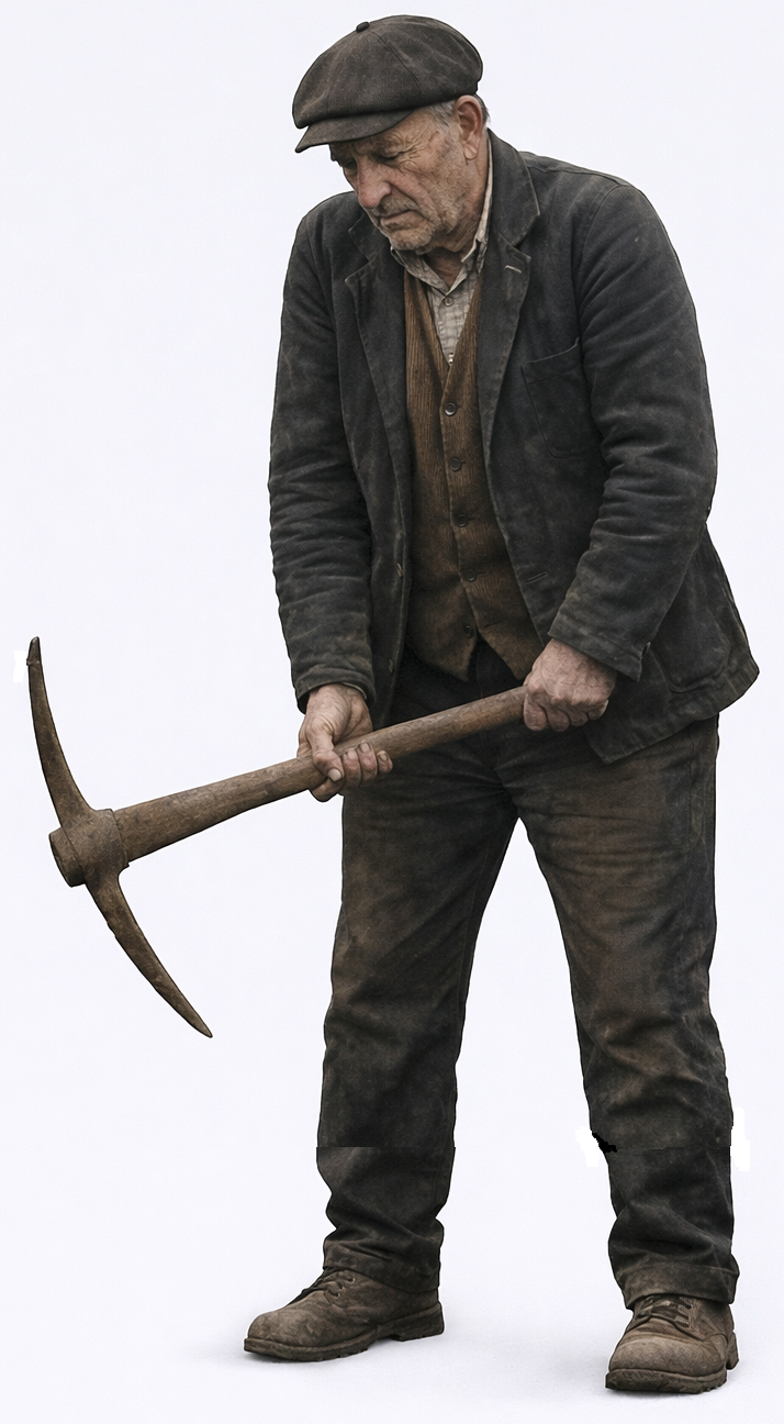 Platelayer With Pick Axe V2 16mm Scale