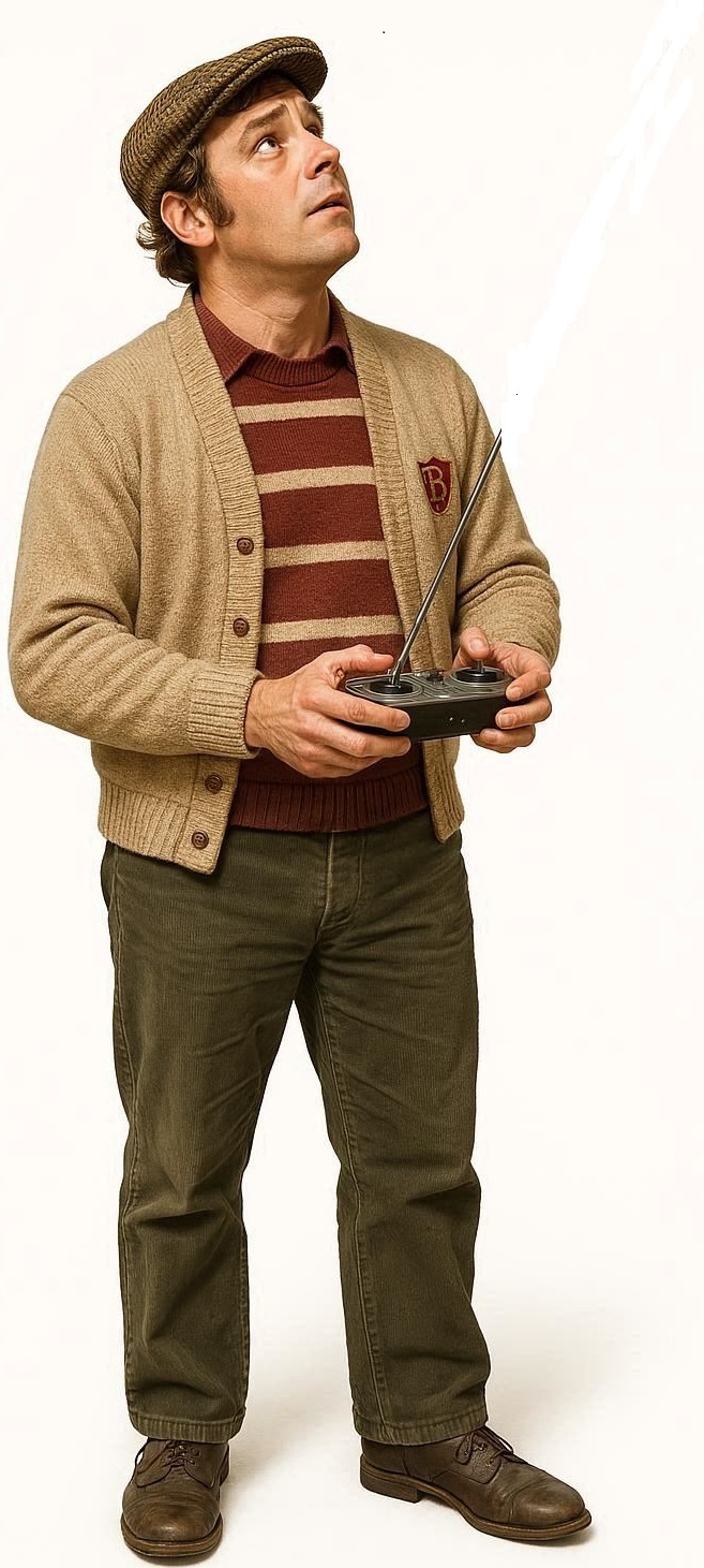 Radio Control Plane Enthusiast Figure G Scale