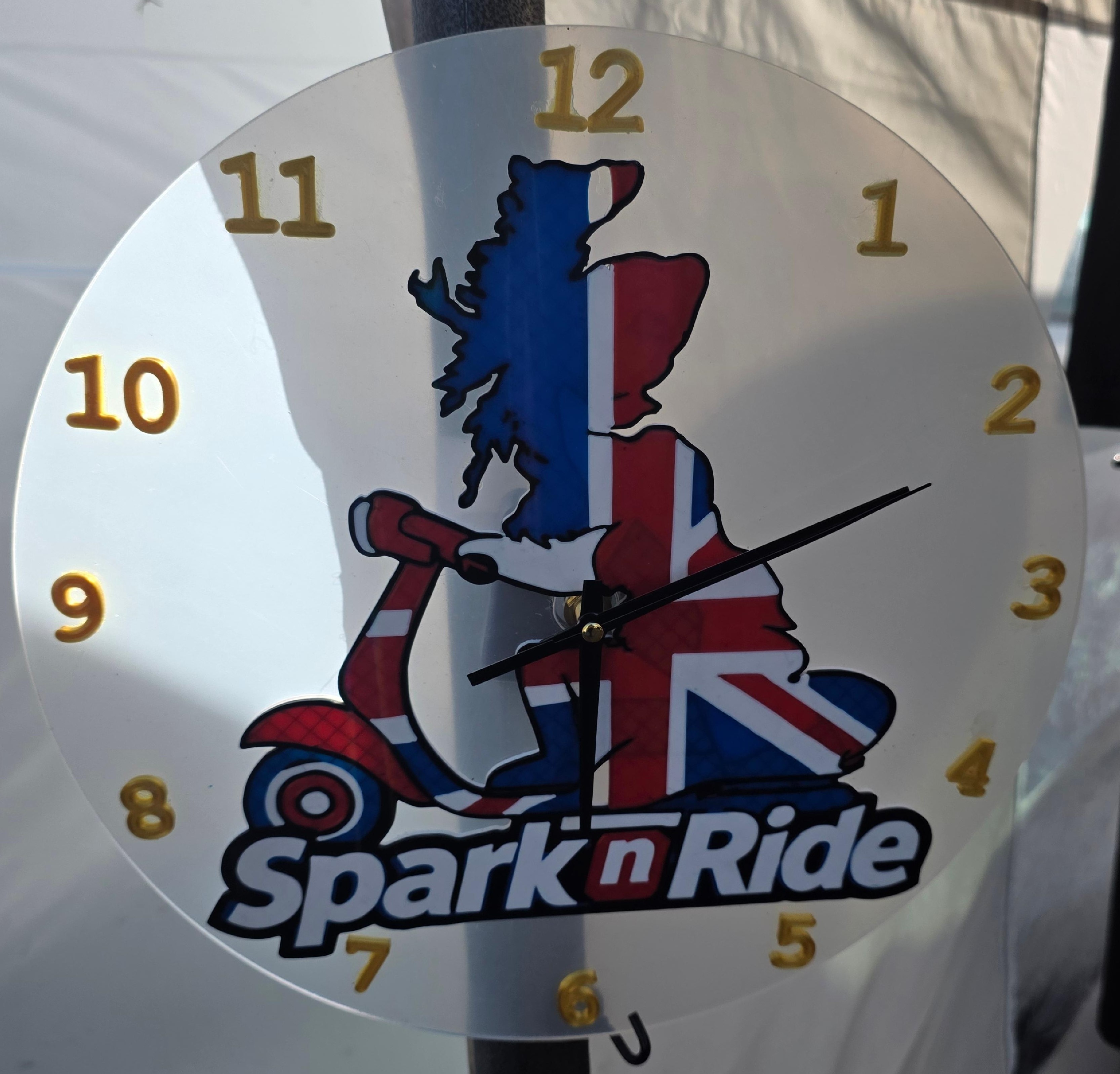 Spark n Ride Large Clock