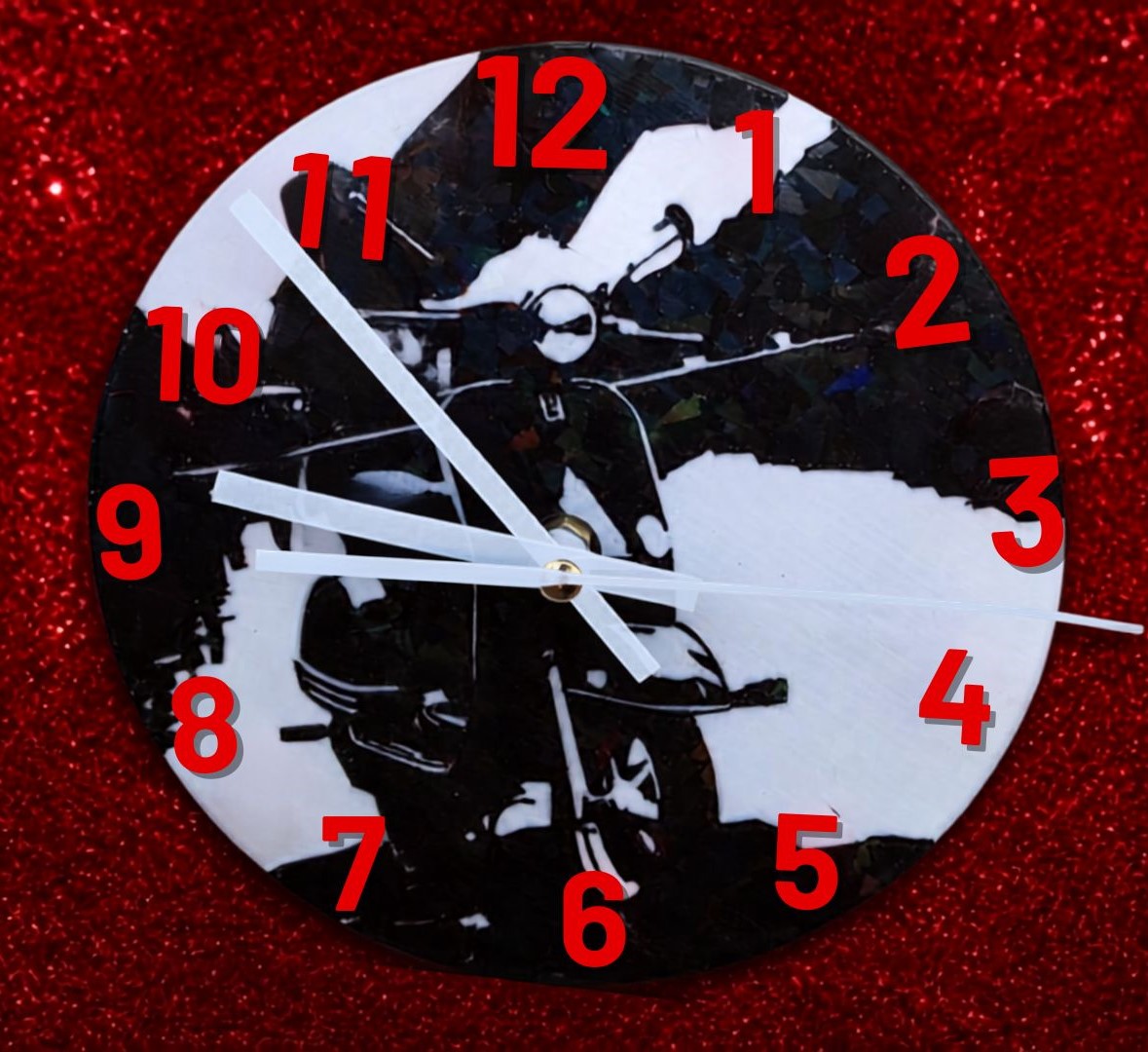 3D printed Scooter Clock