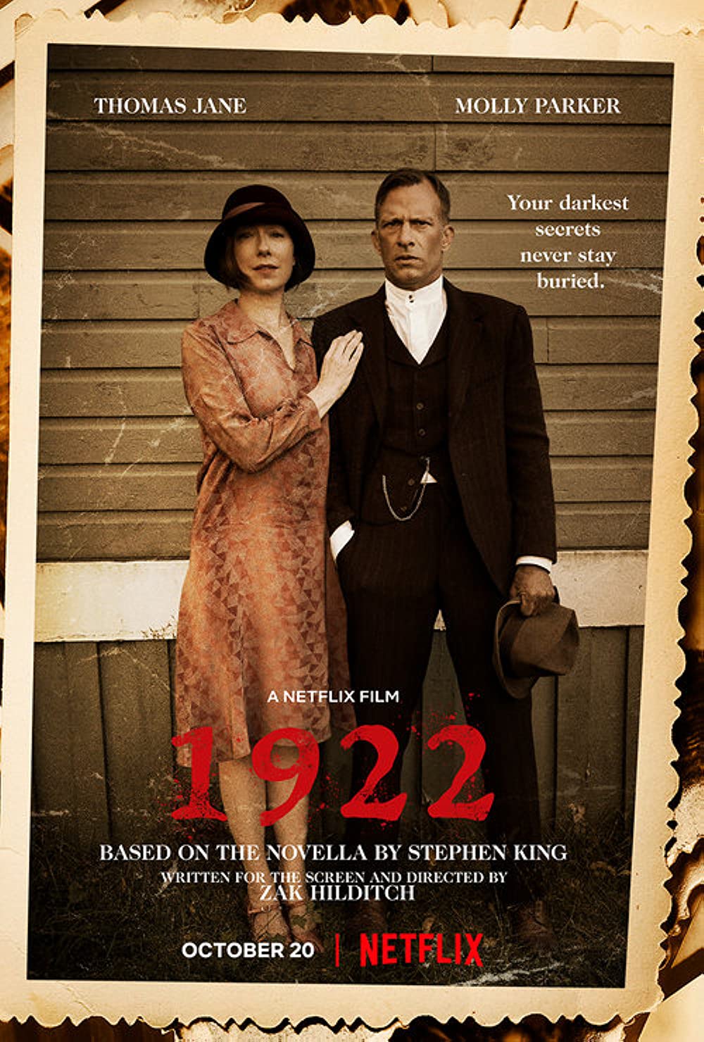 1922 (2017) Thomas Jane Molly Parker Stephen King