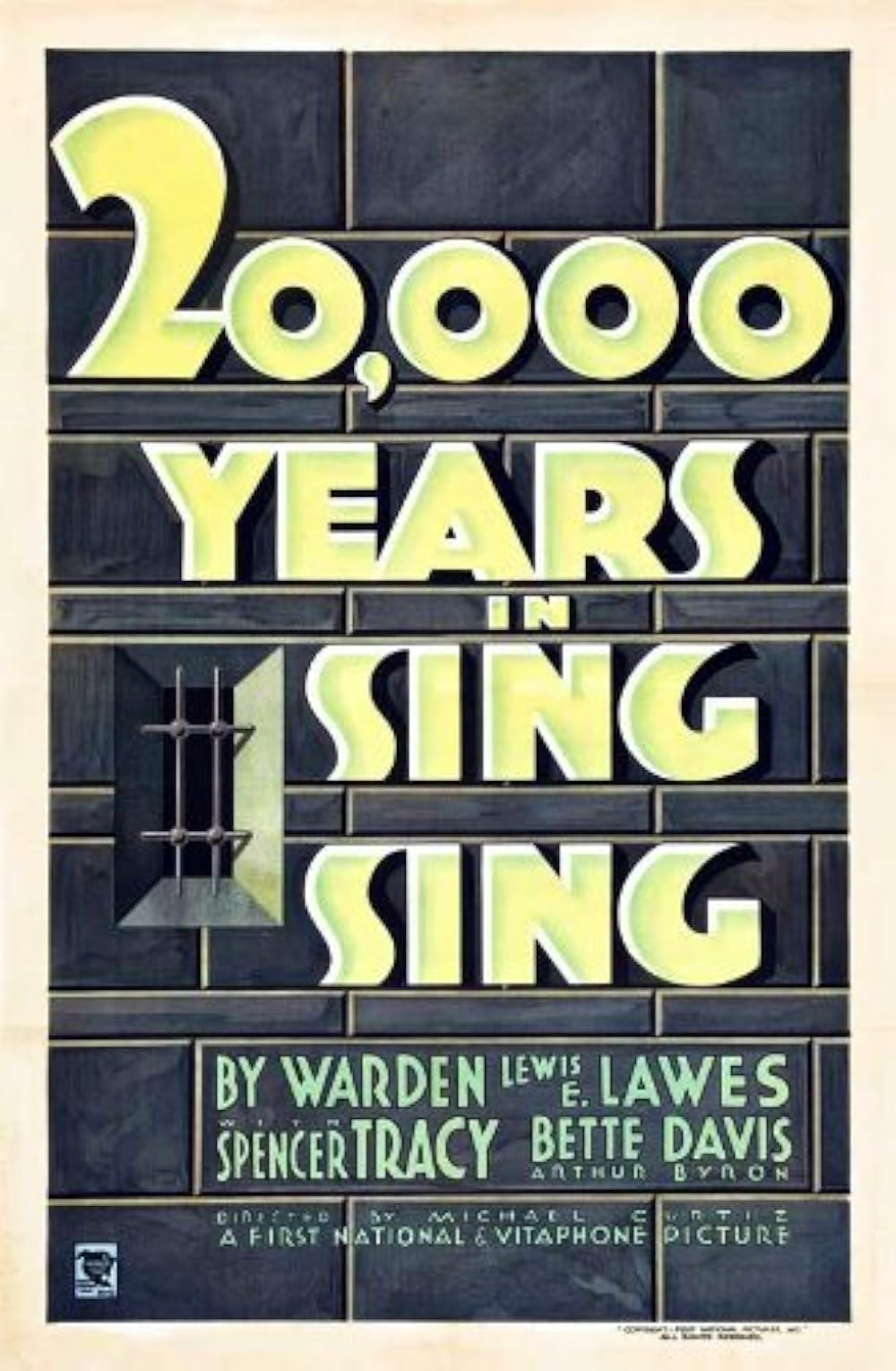 20,000 Years In Sing Sing (1932)