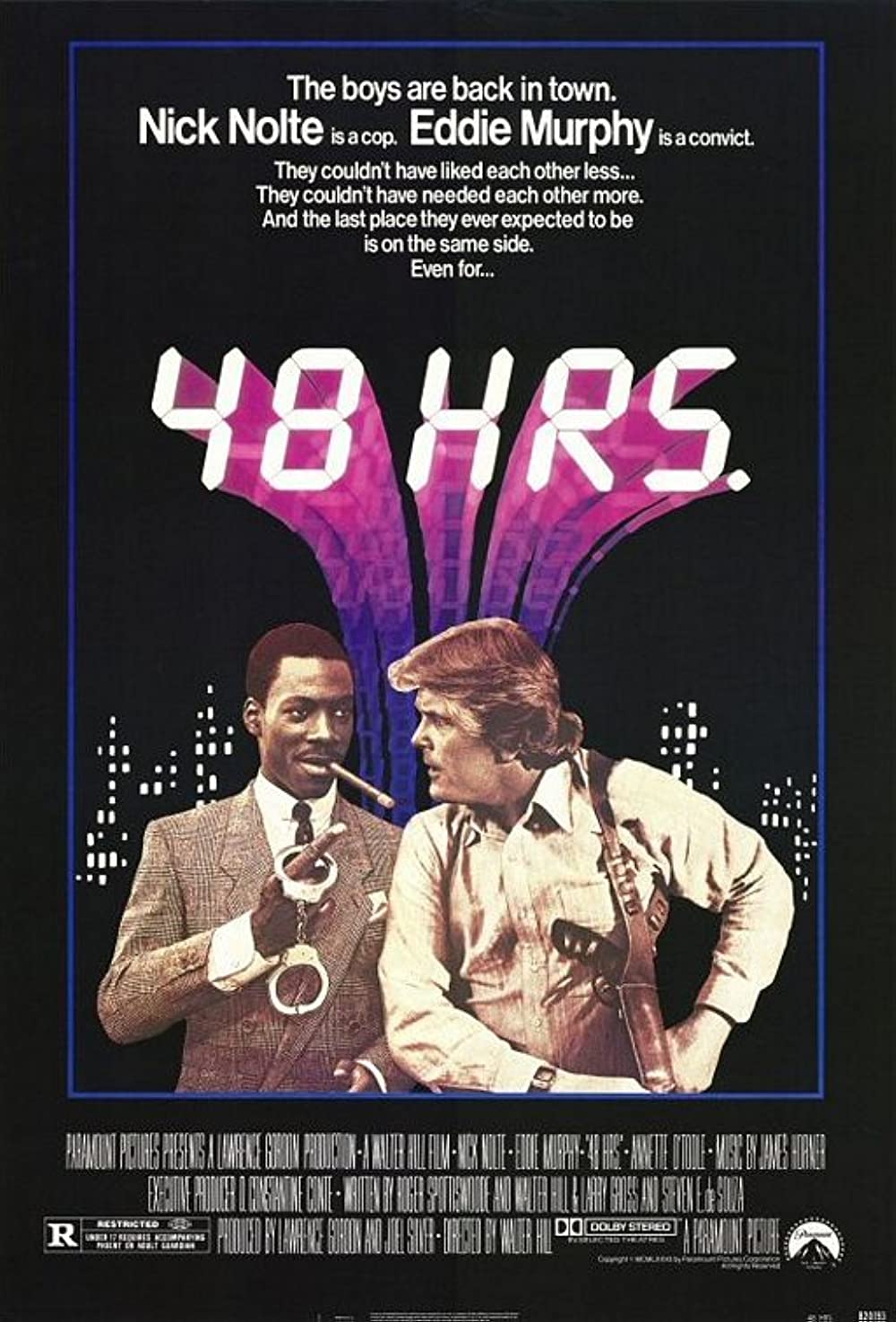 48 Hours (1982) Eddie Murphy Nick Nolte