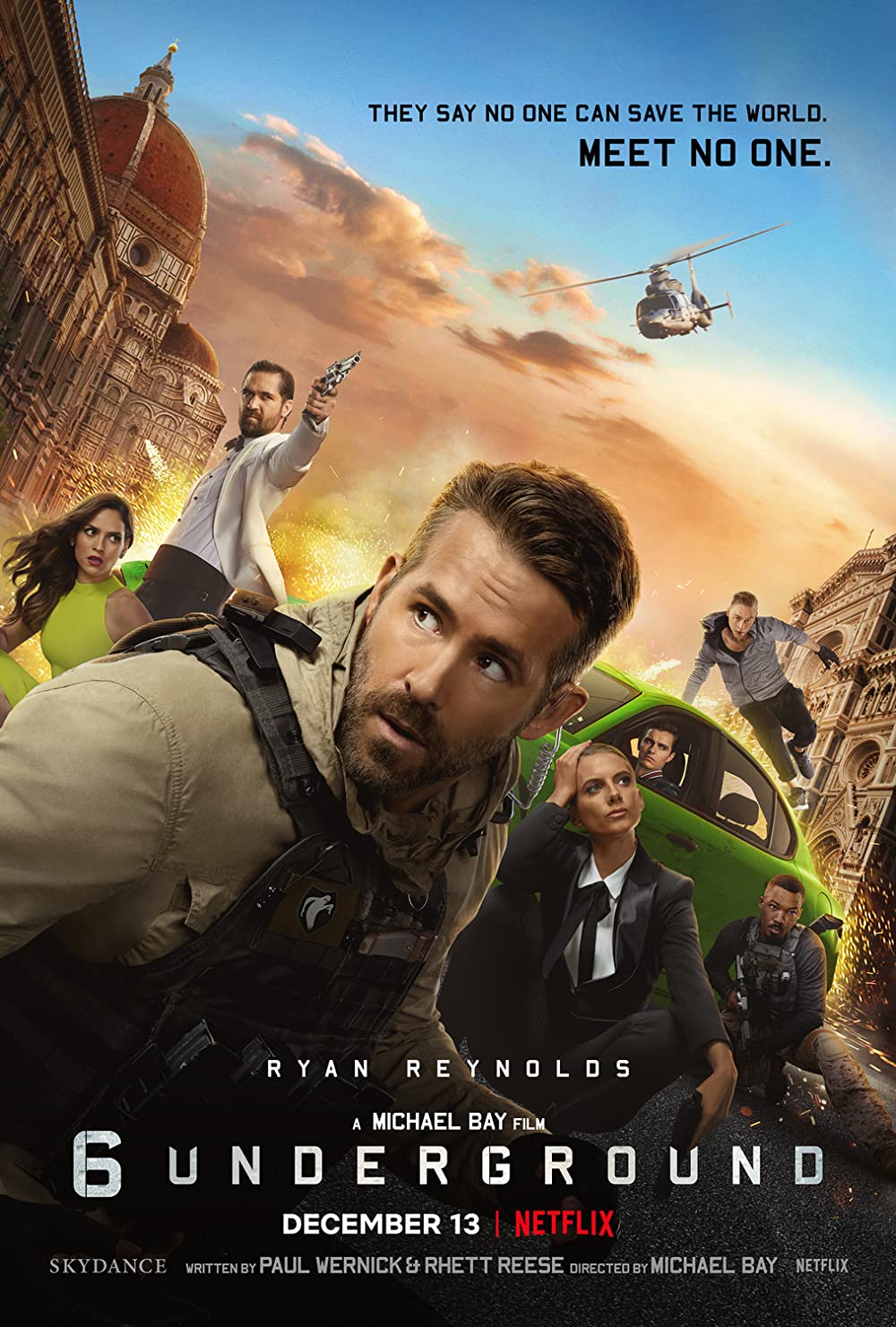 6 Underground (2019) Ryan Reynolds