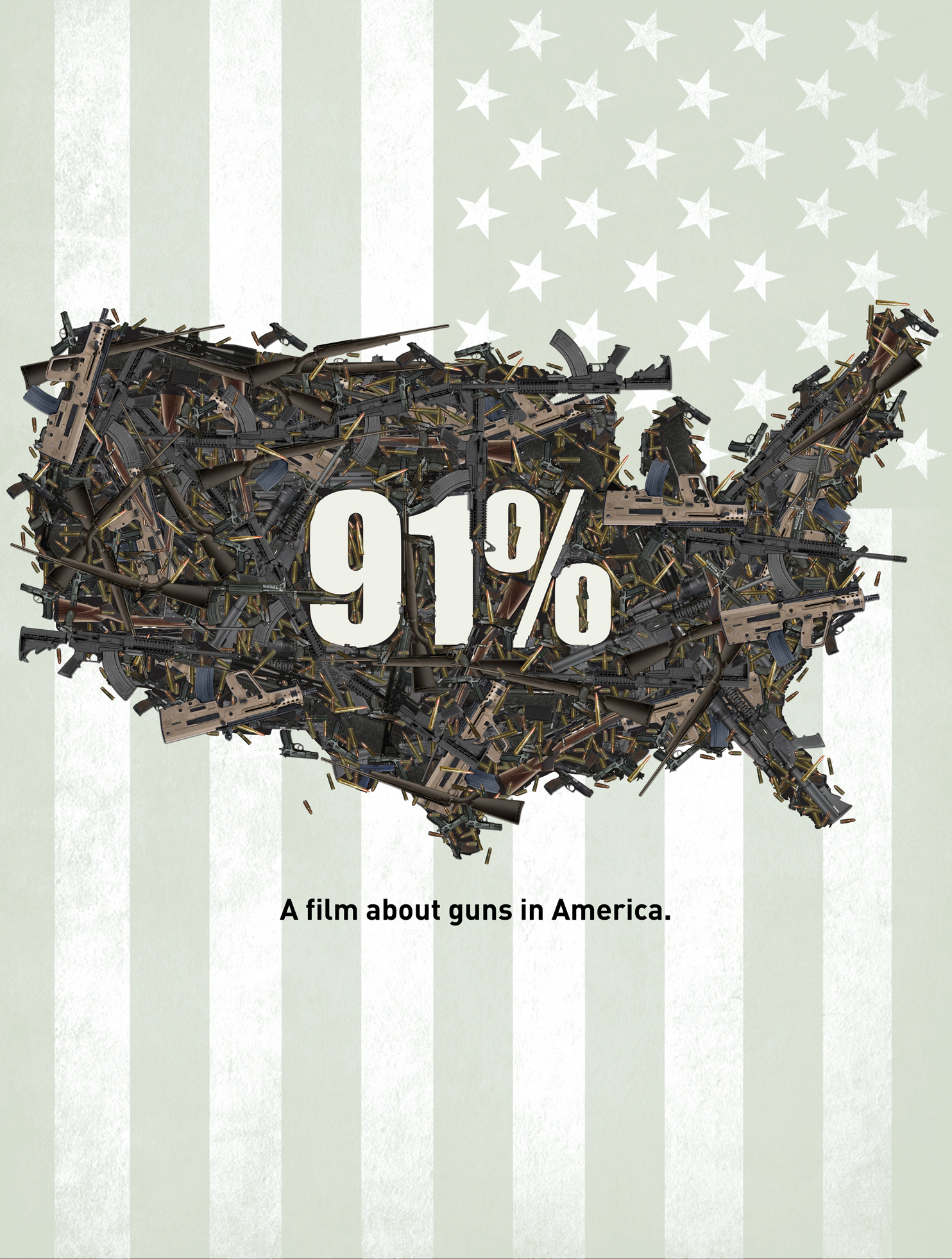 91% (2016) Guns In America