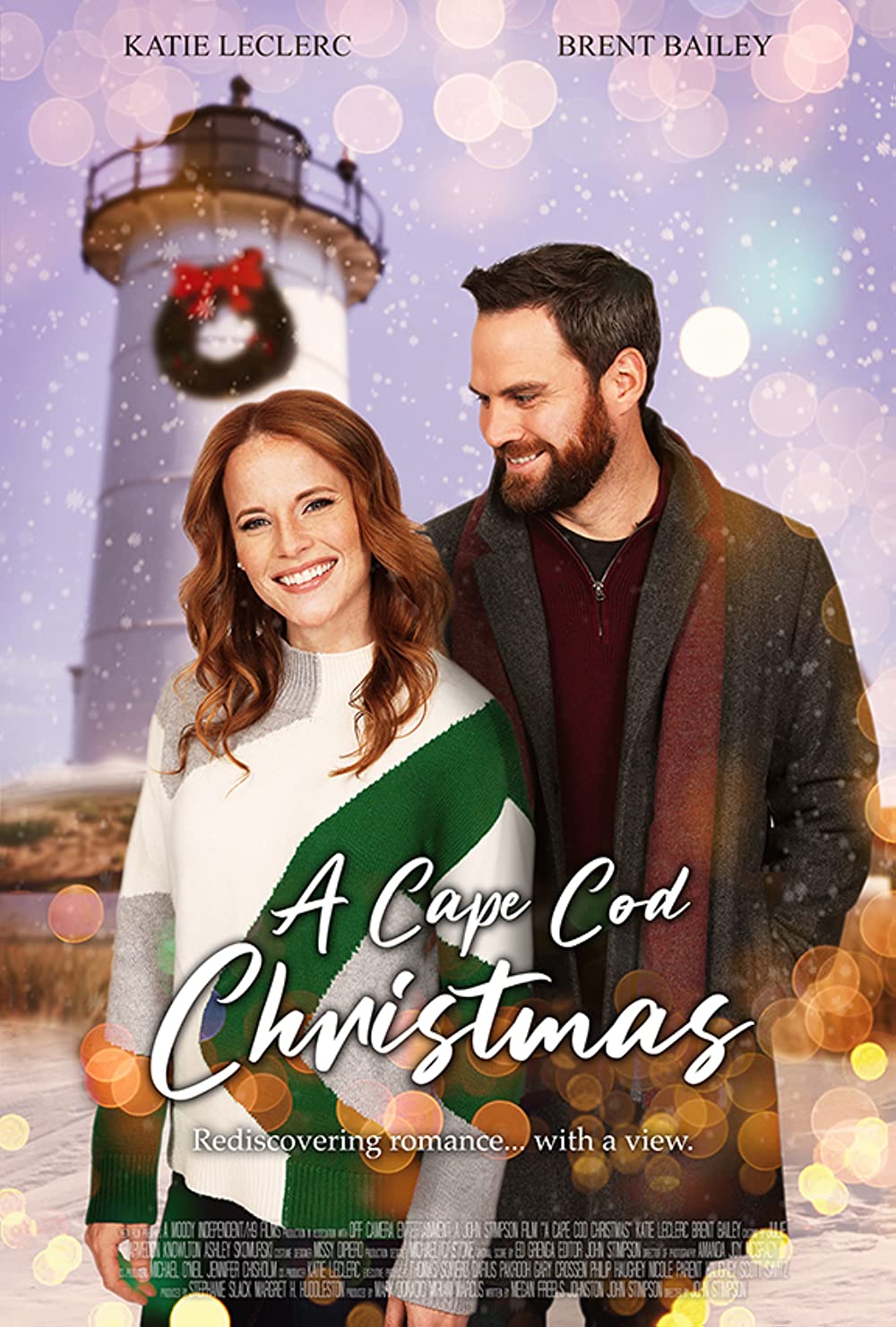 A Cape Cod Christmas (2021) Katie LeClerc Brent Bailey