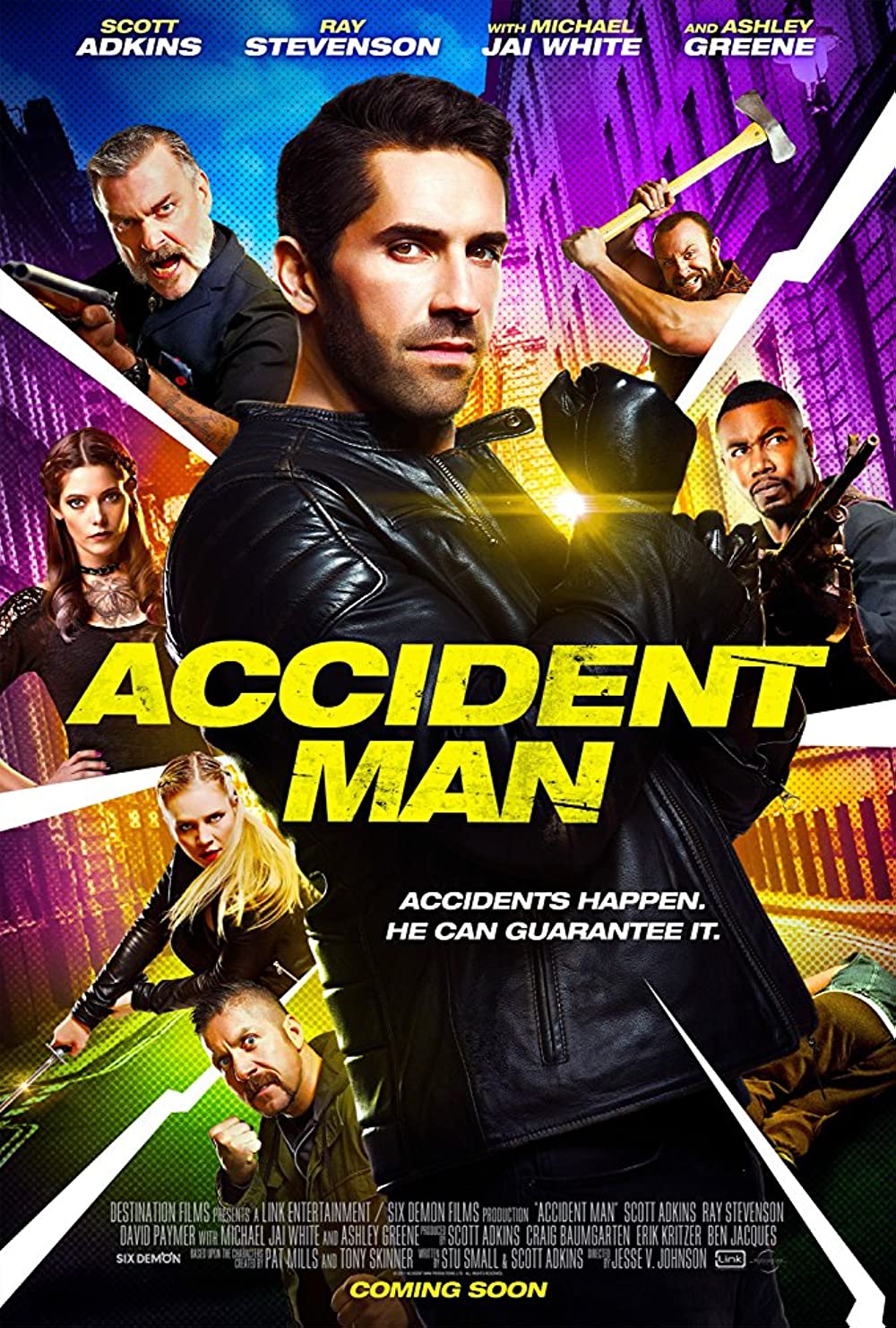 Accident Man (2018) Scott Adkins Michael Jai White Ashley Greene