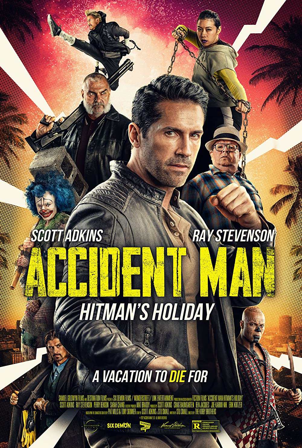 Accident Man - Hitman's Holiday (2022) Scott Adkins Ray Stevenson
