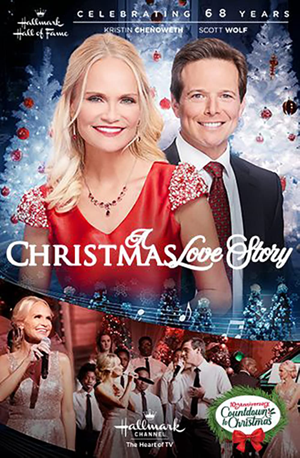 A Christmas Love Story (2019) Kristin Chenoweth Scott Wolf