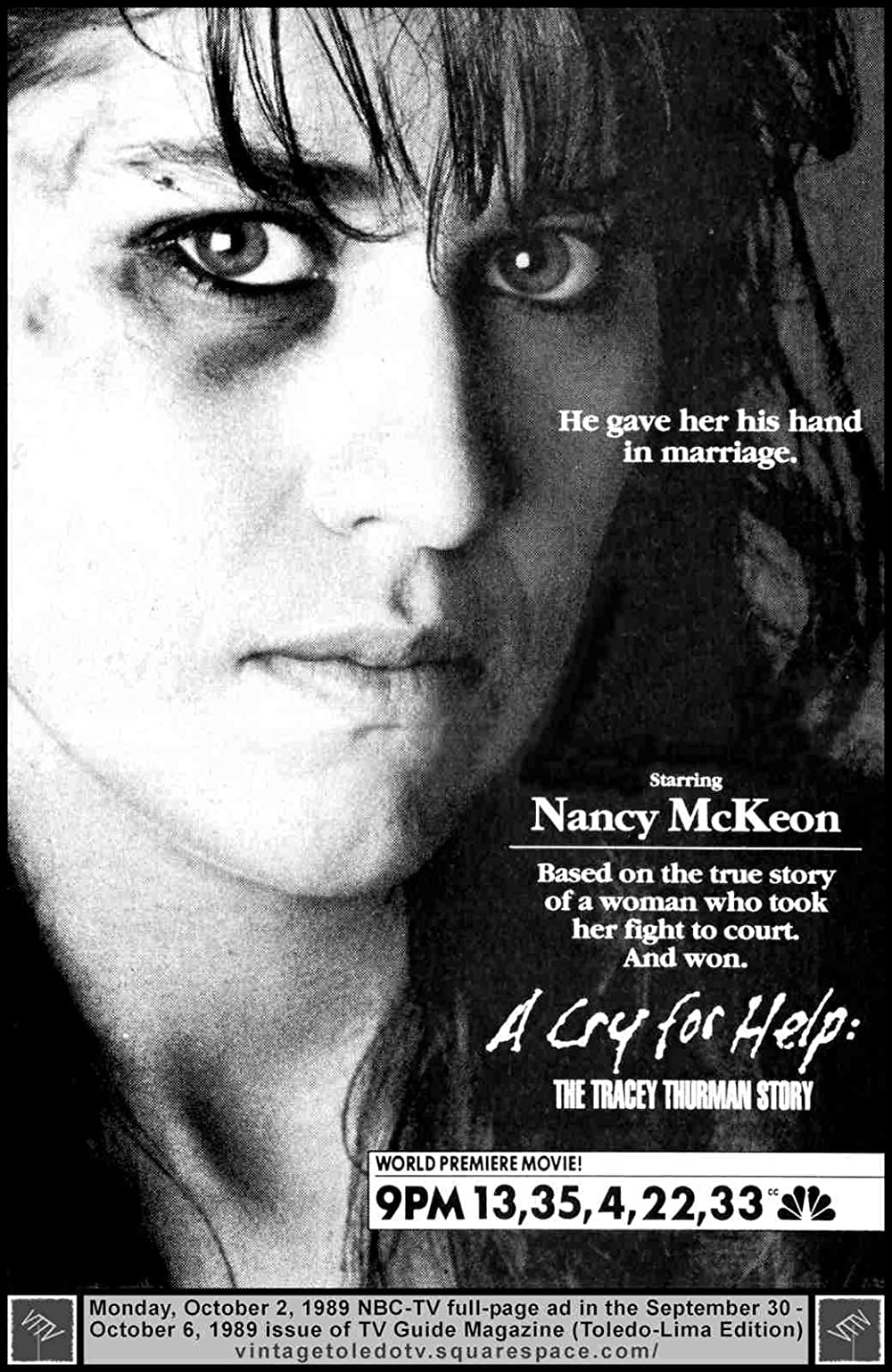 A Cry For Help - The Tracey Thurman Story (1989) Nancy McKeon