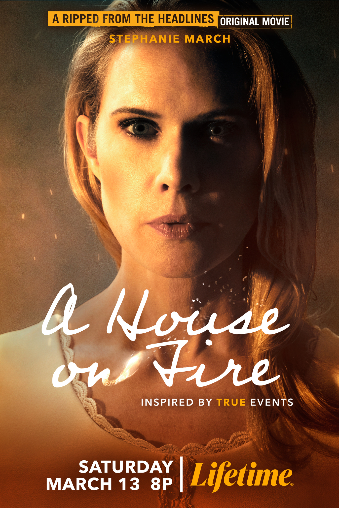 A House On Fire (2021) TV Movie Stephanie March