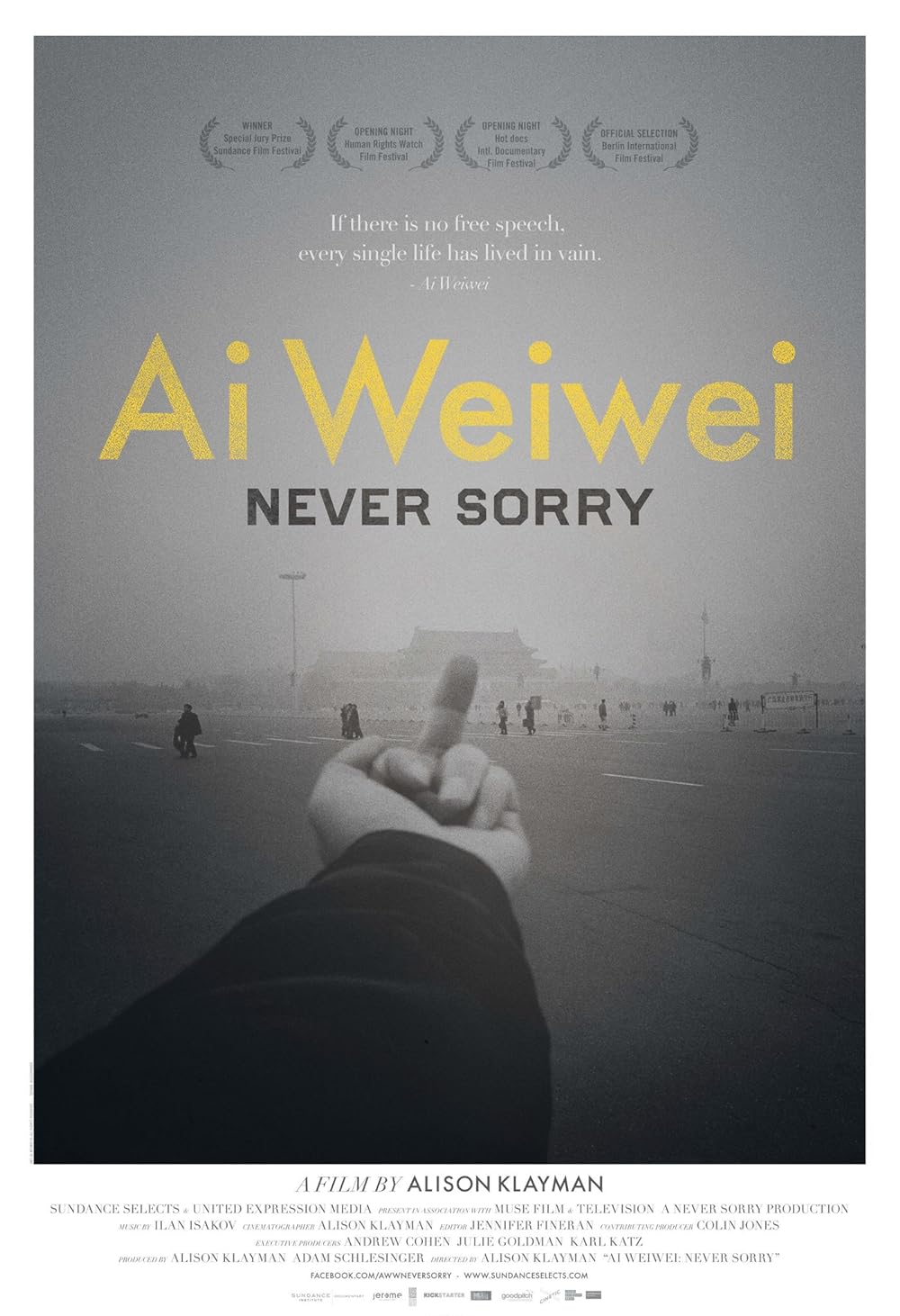Ai Weiwei - Never Sorry (2012)