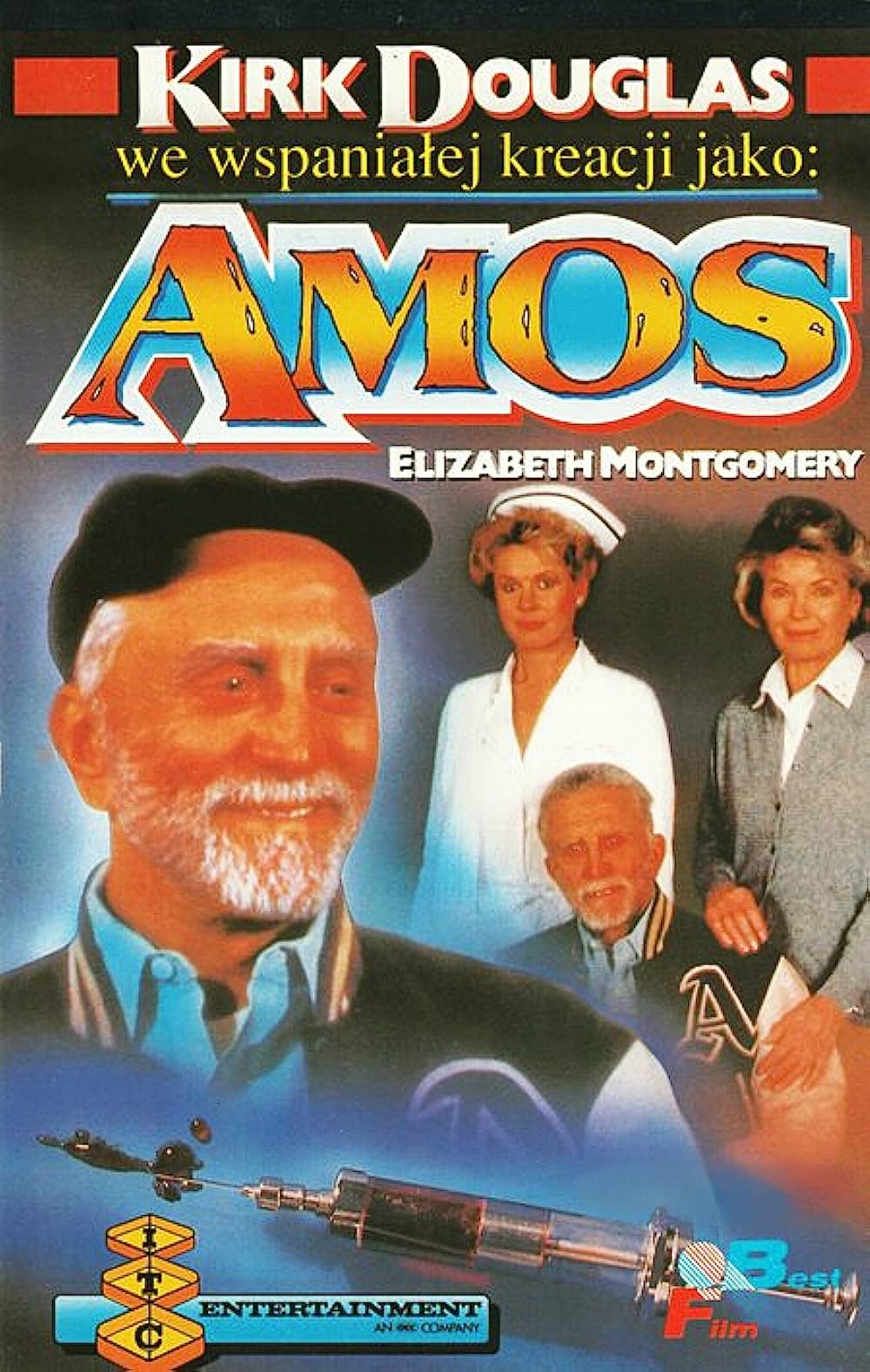 Amos (1985) Kirk Douglas Elizabeth Mongomery
