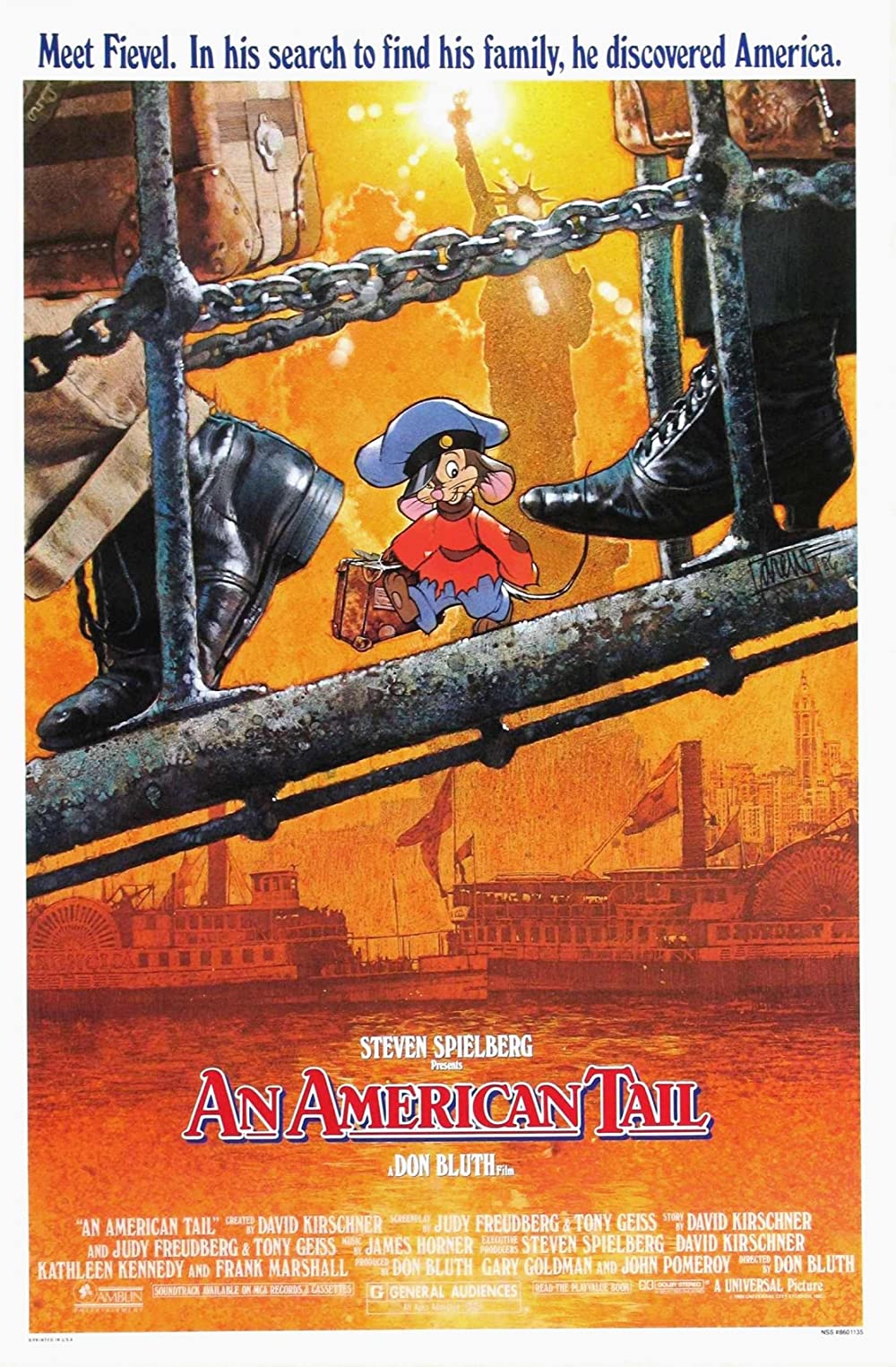 An American Tale (1986) Steven Spielberg