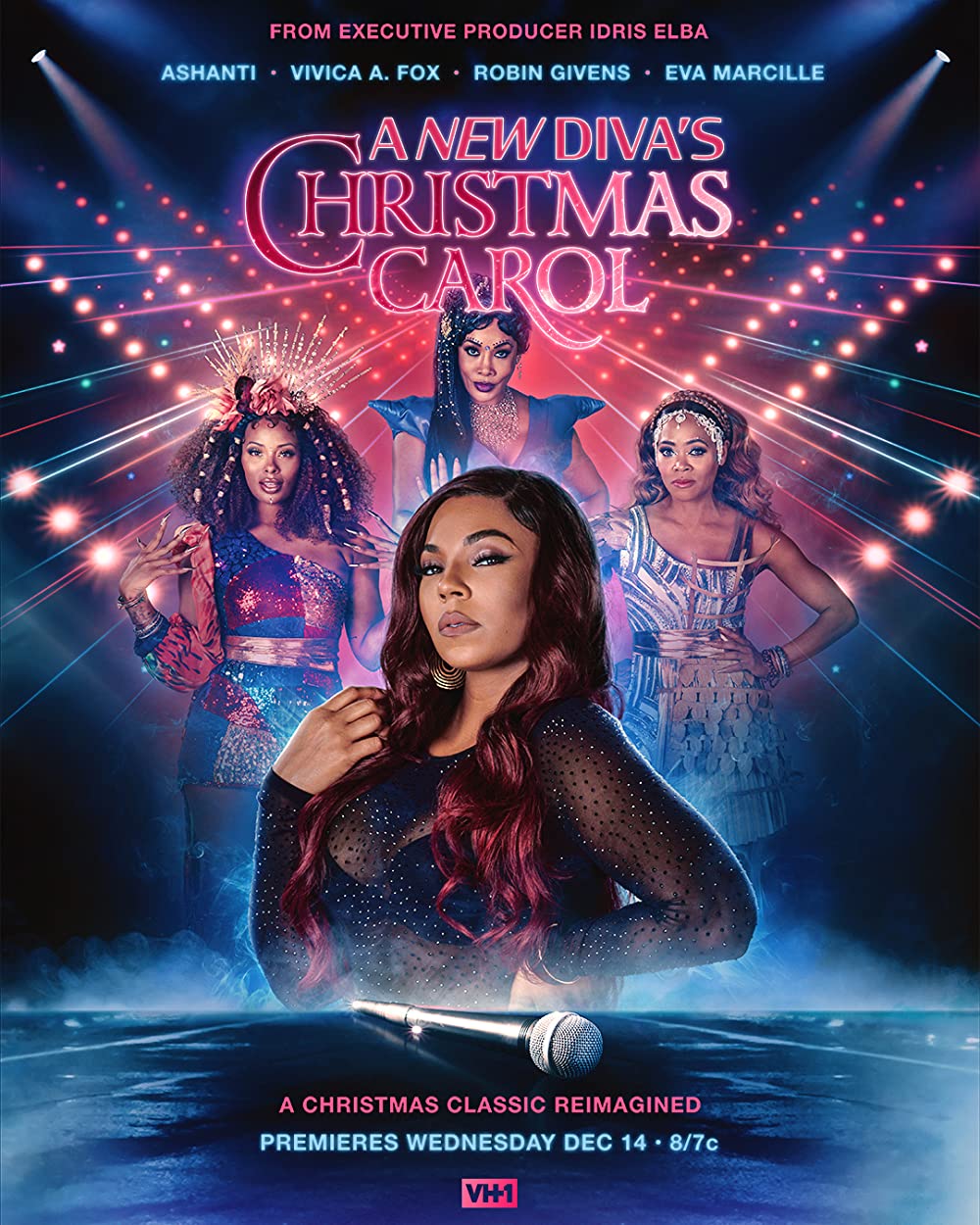 A New Diva's Christmas Carol (2022) Vivica A Fox Ashanti