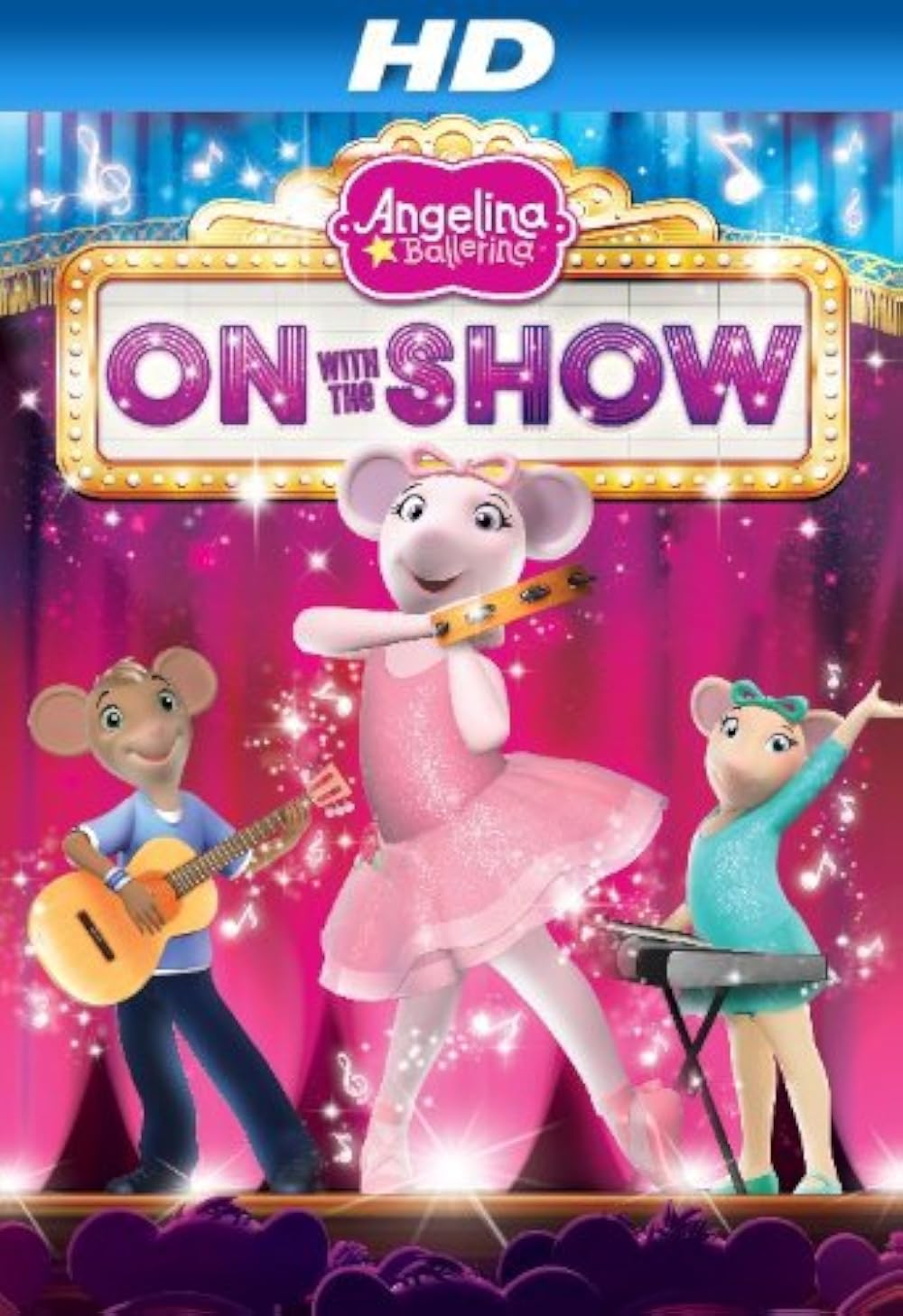 Angelina Ballerina - On With The Show (2014)