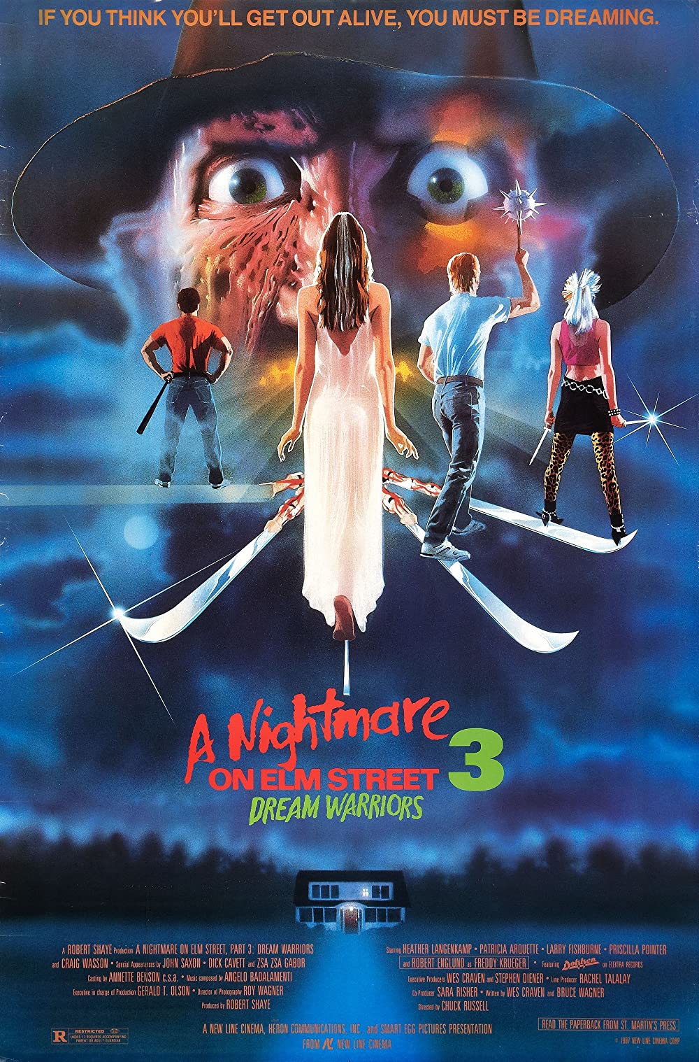 A Nightmare On Elm Street 3 - Dream Warriors (1987) Robert Englund