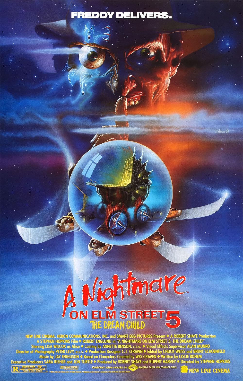 A Nightmare On Elm Street 5 - The Dream Child (1989)