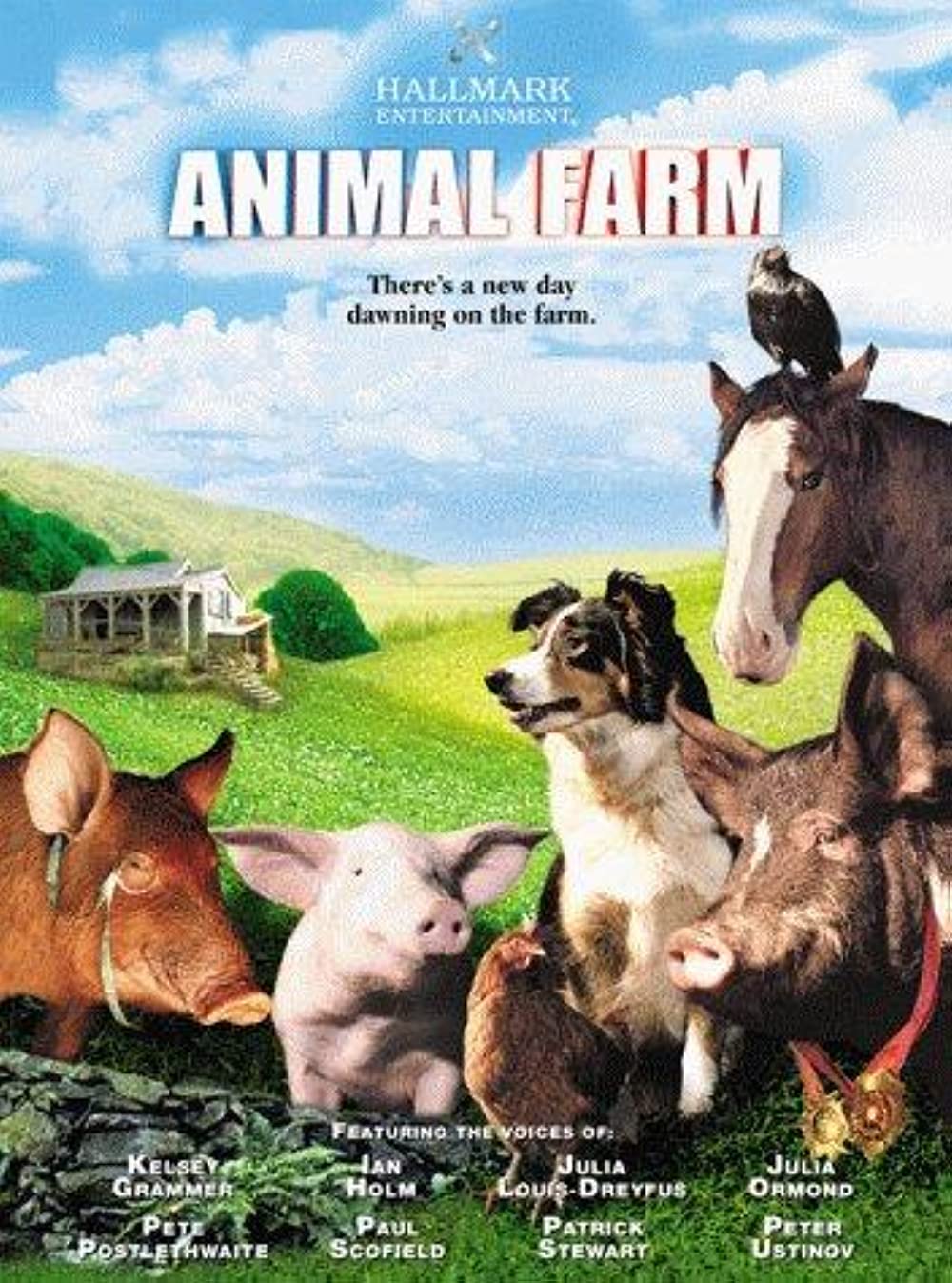 Animal Farm (1999) Kelsey Grammer Iam Holm Patrick Stewart Julia Ormond