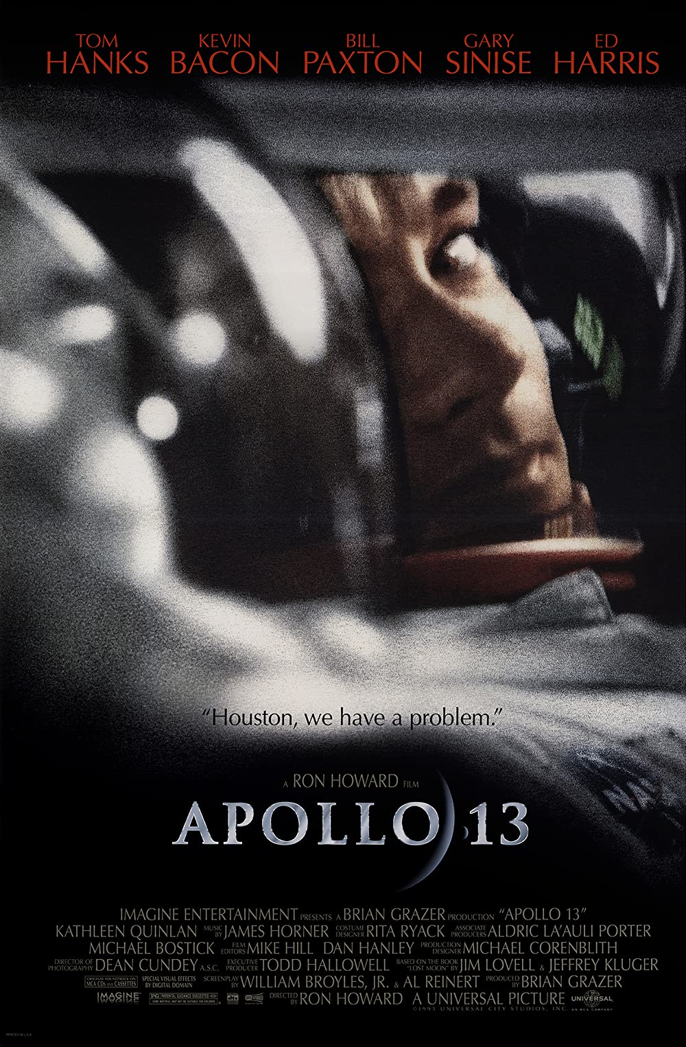 Apollo 13 (1995) Tom Hanks Kevin Bacon Bill Paxton Ed Harris
